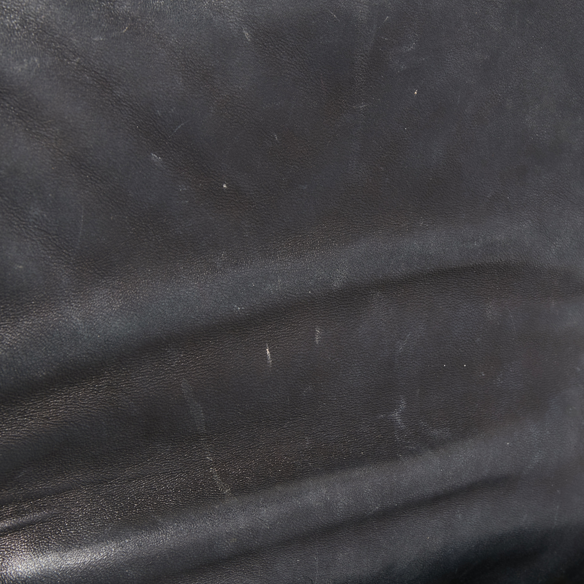 CH Carolina Herrera Black Quilted Patent Leather Flap Shoulder Bag