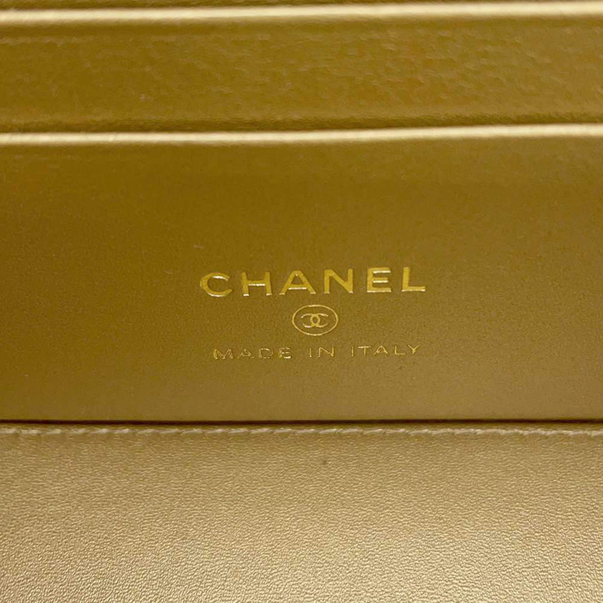 Chanel Pink Leather Vanity Case Shoulder Bag
