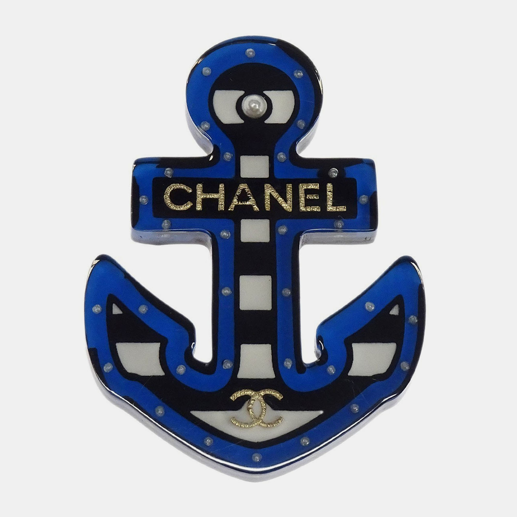 Chanel Brooch Pin Anchor Blue
Chanel Brooch Pin Anchor Blue