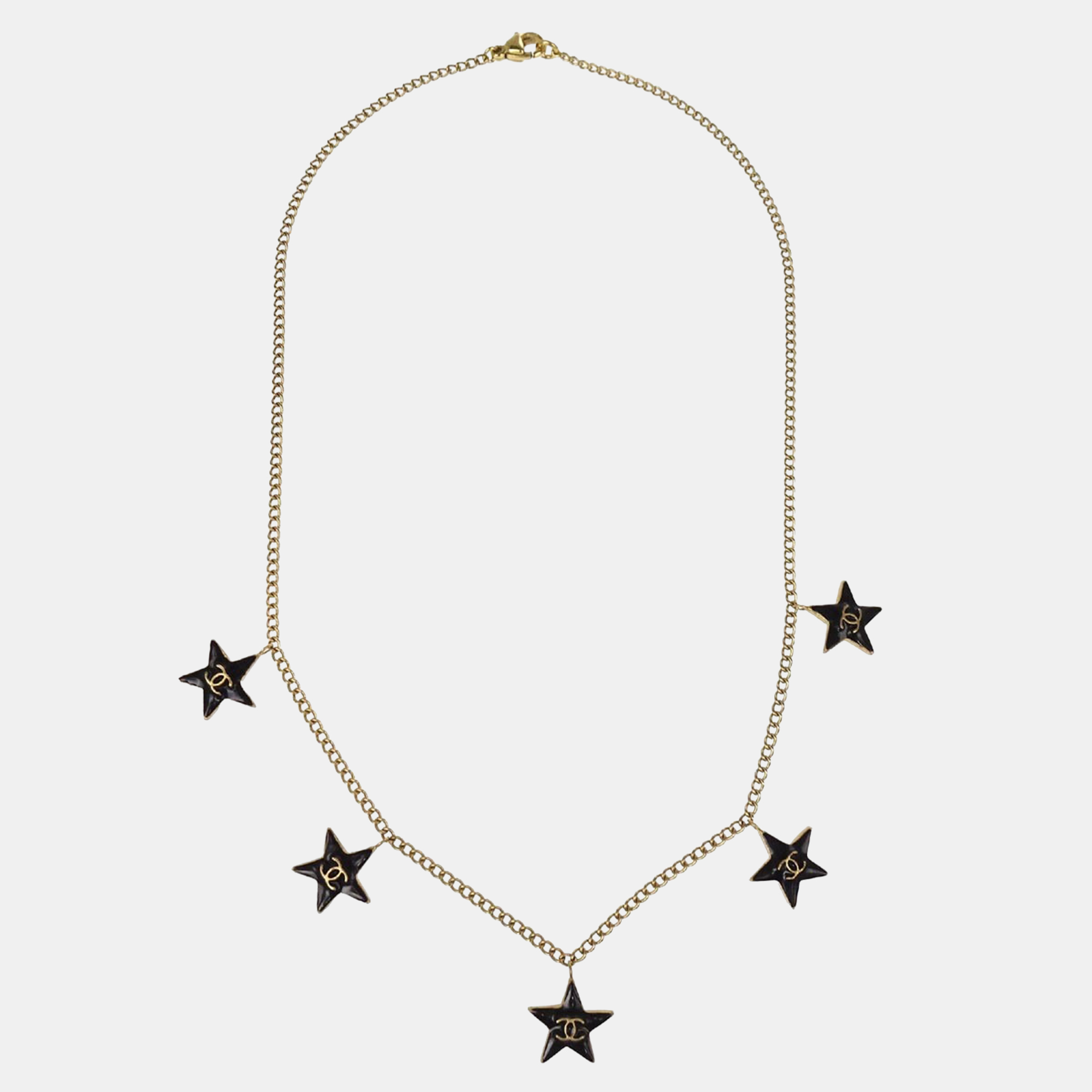 Chanel Gold Star Pendant Necklace
Chanel Gold Star Pendant Necklace