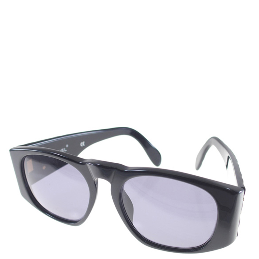 Image of Chanel Black CC Sunglasses