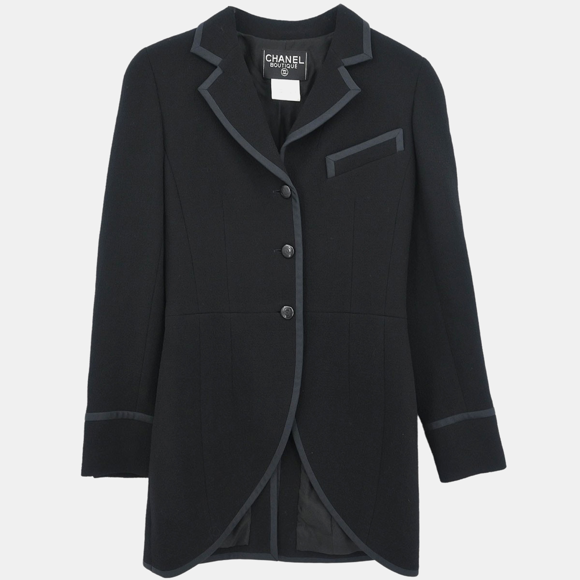 Chanel Jacket Black 96C #36
Chanel Jacket Black 96C #36