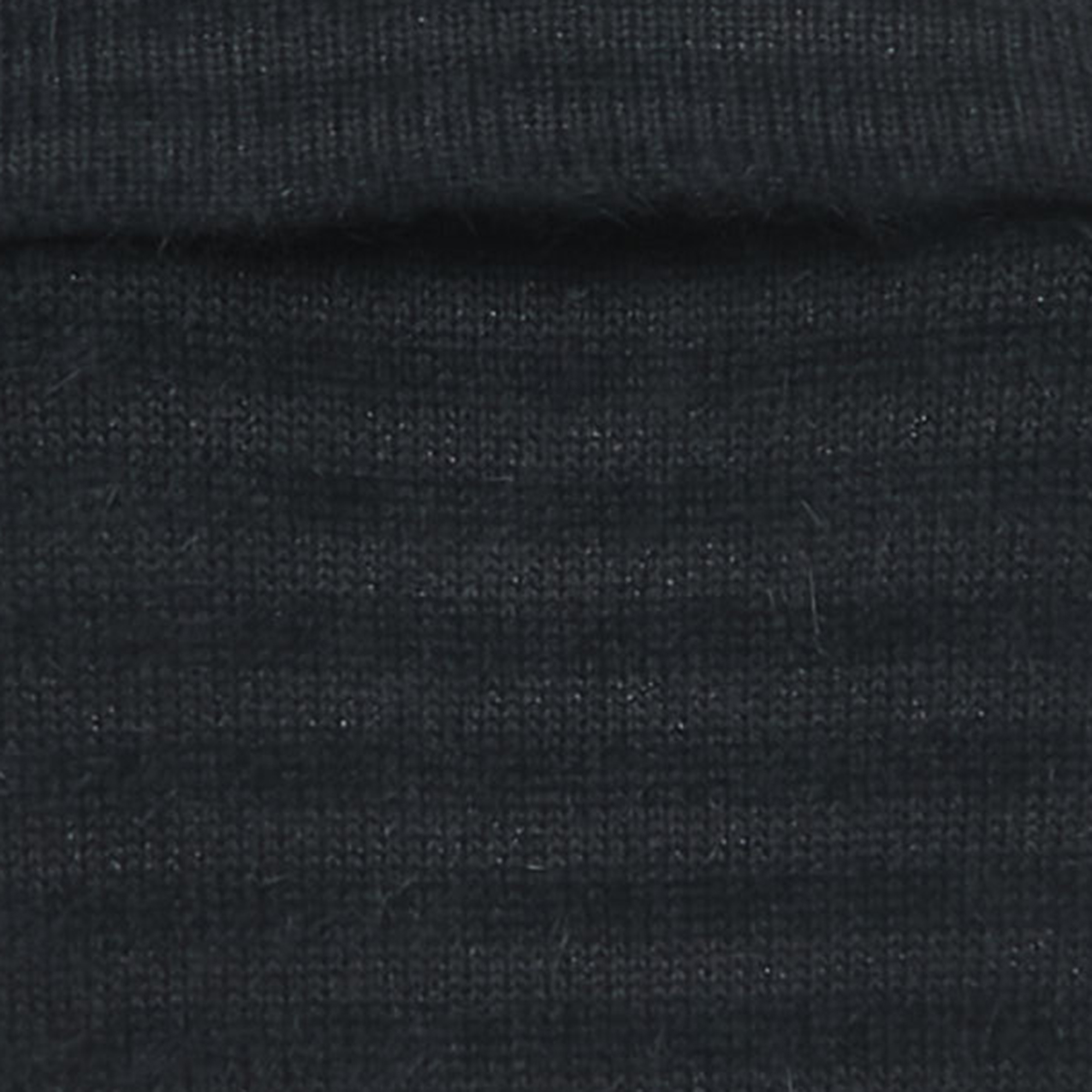Chanel Black Cotton & Angora Blend Knit Off-Shoulder Top L