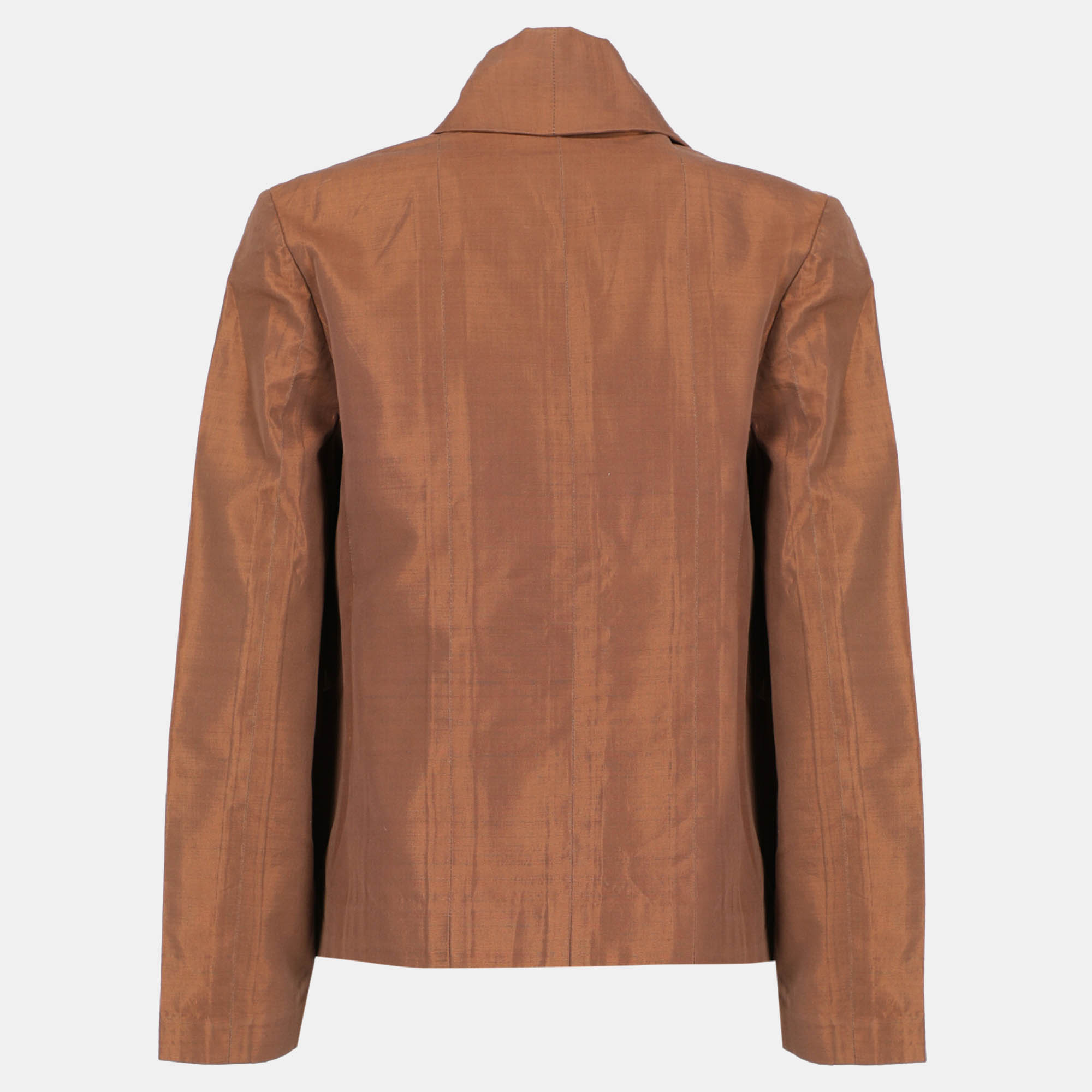 Chanel  Women's Cotton Jacket - Bronze - M