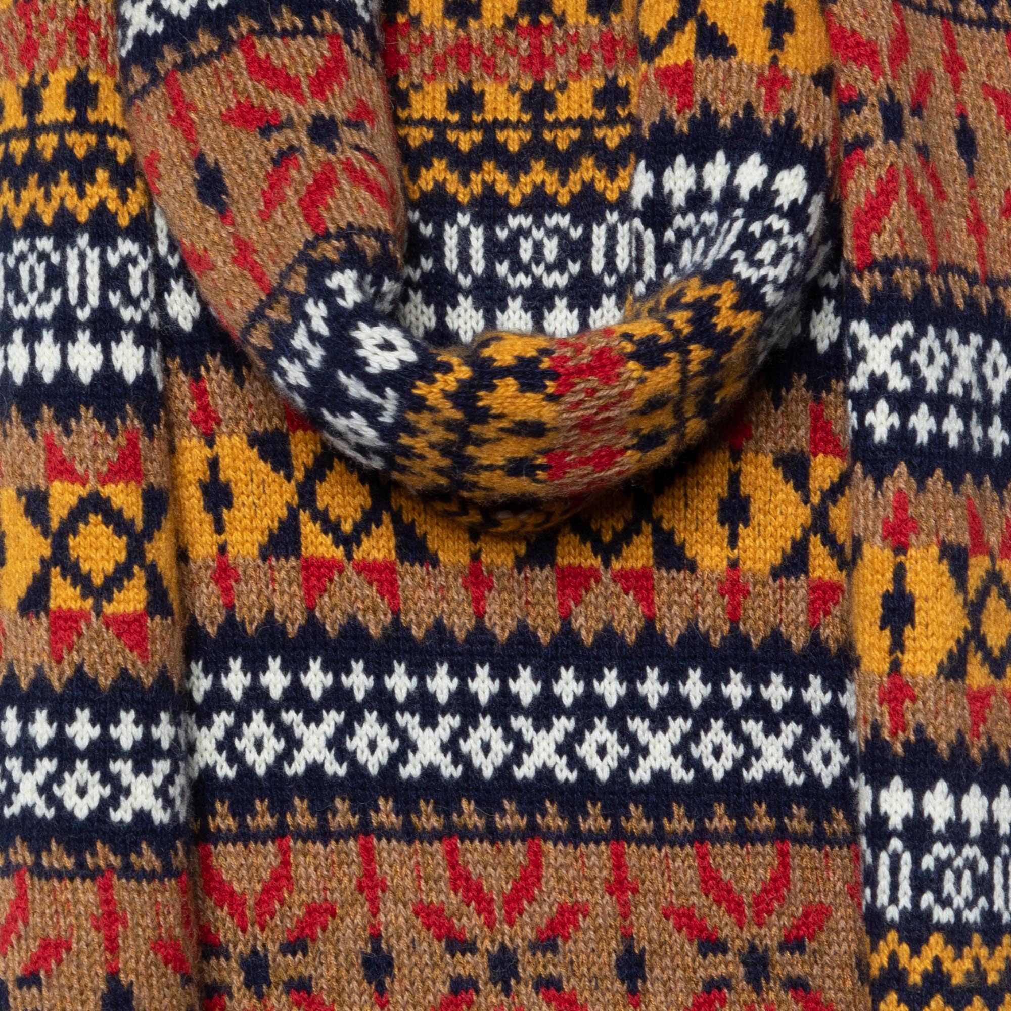 Chanel Brown Cashmere & Alpaca Knit Midi Dress & Scarf Set M