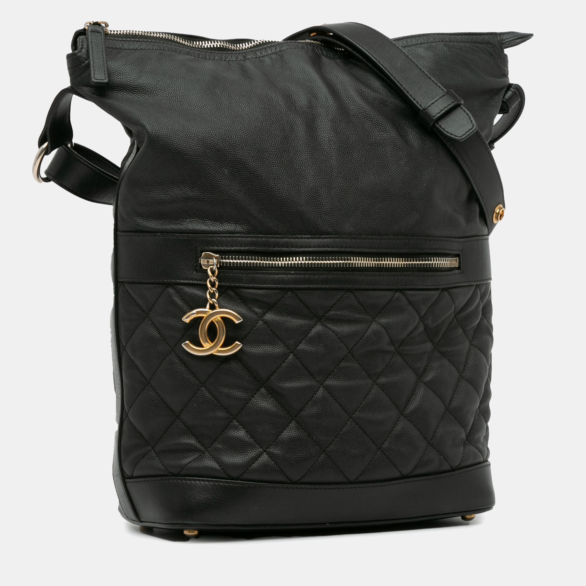 Chanel Caviar Casual Style Hobo