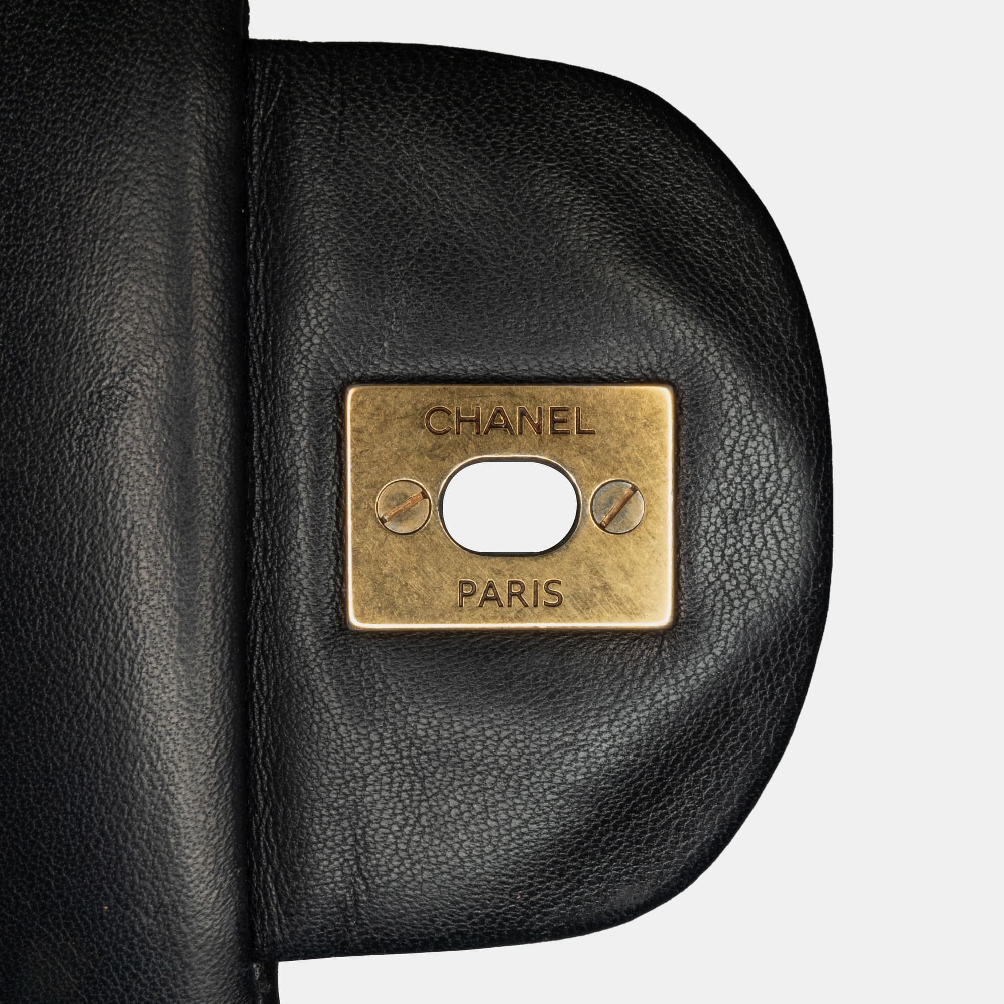 Chanel Jumbo Classic Chevron Lambskin Double Flap  Bag