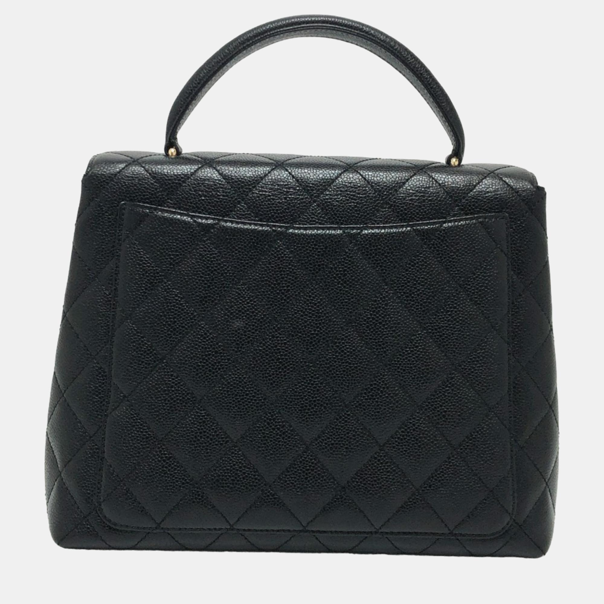 Chanel Black Leather Trendy CC Shoulder Bag