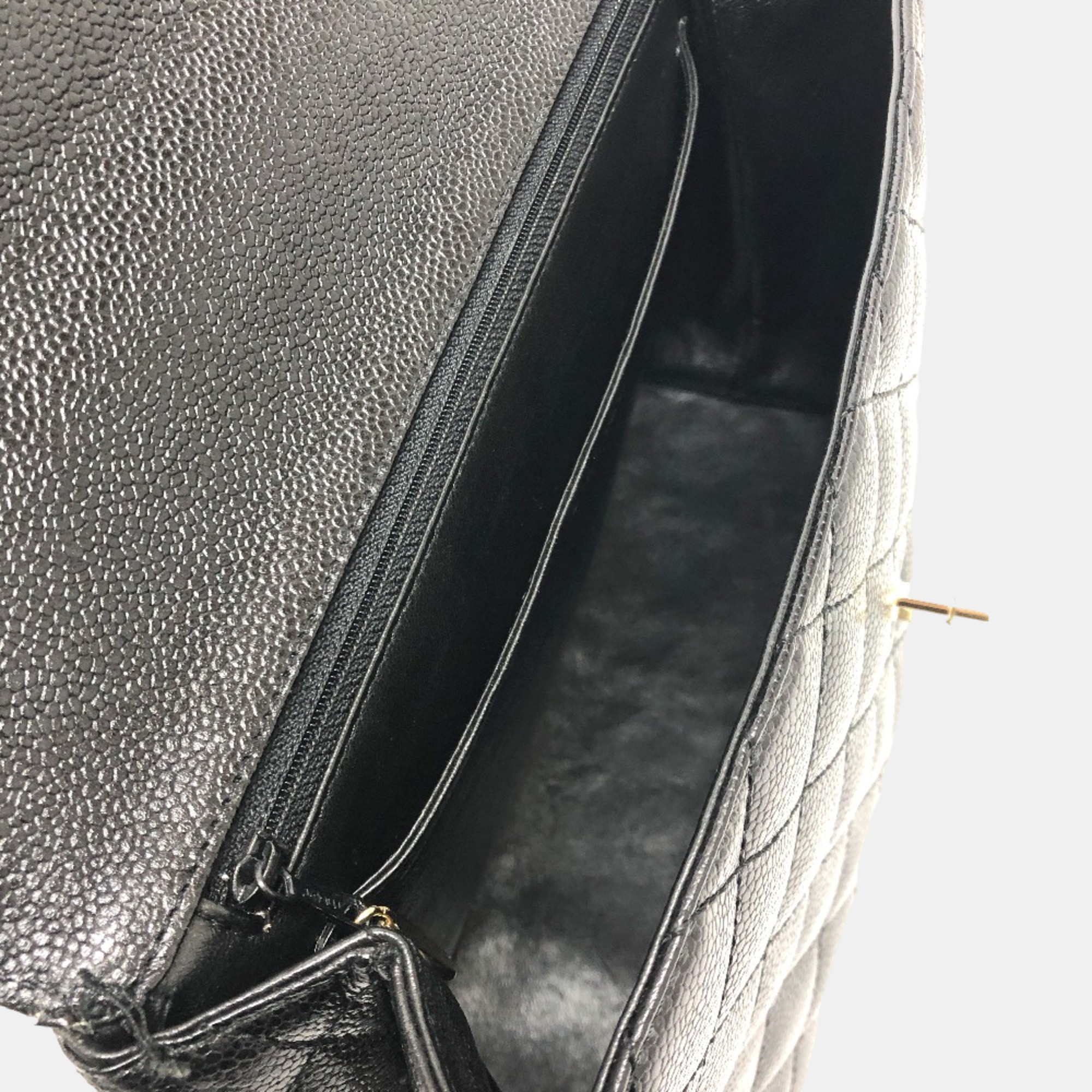 Chanel Black Leather Trendy CC Shoulder Bag