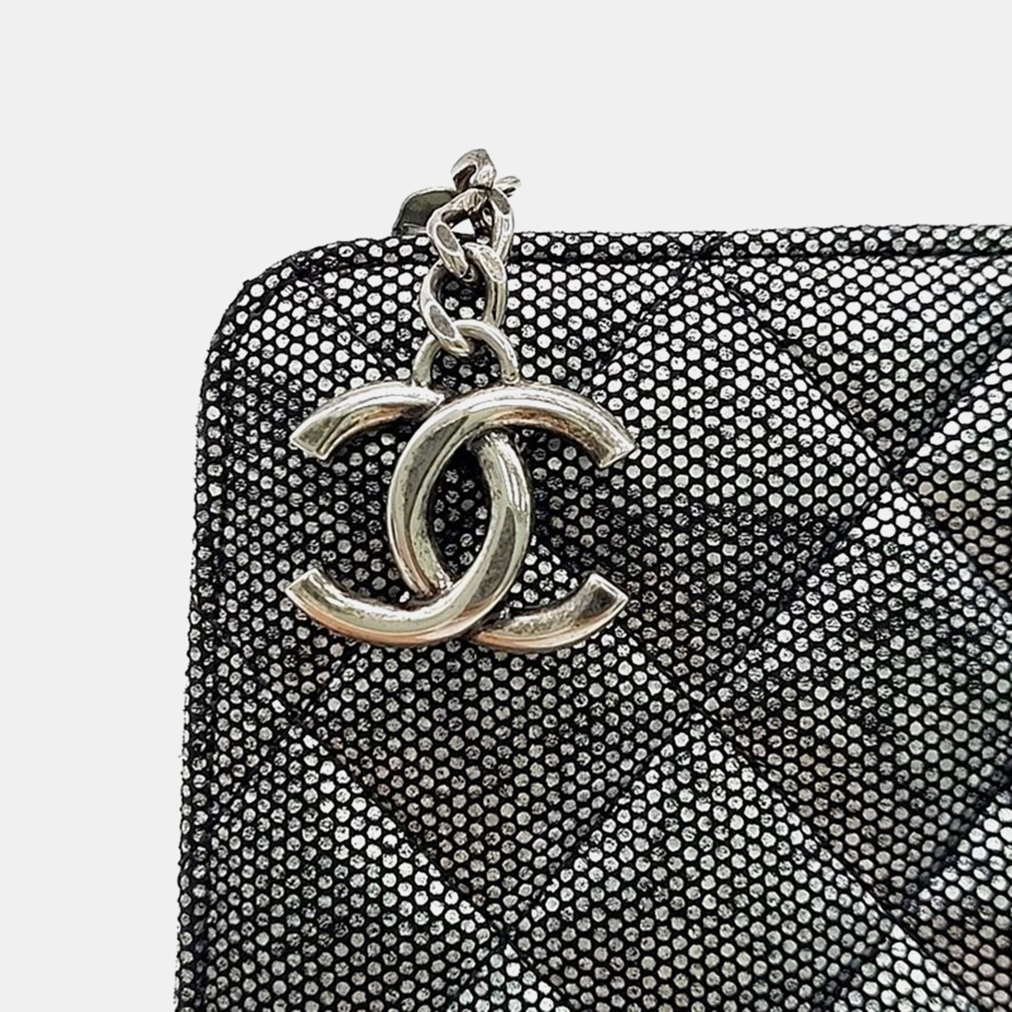 Chanel Metallic Clutch