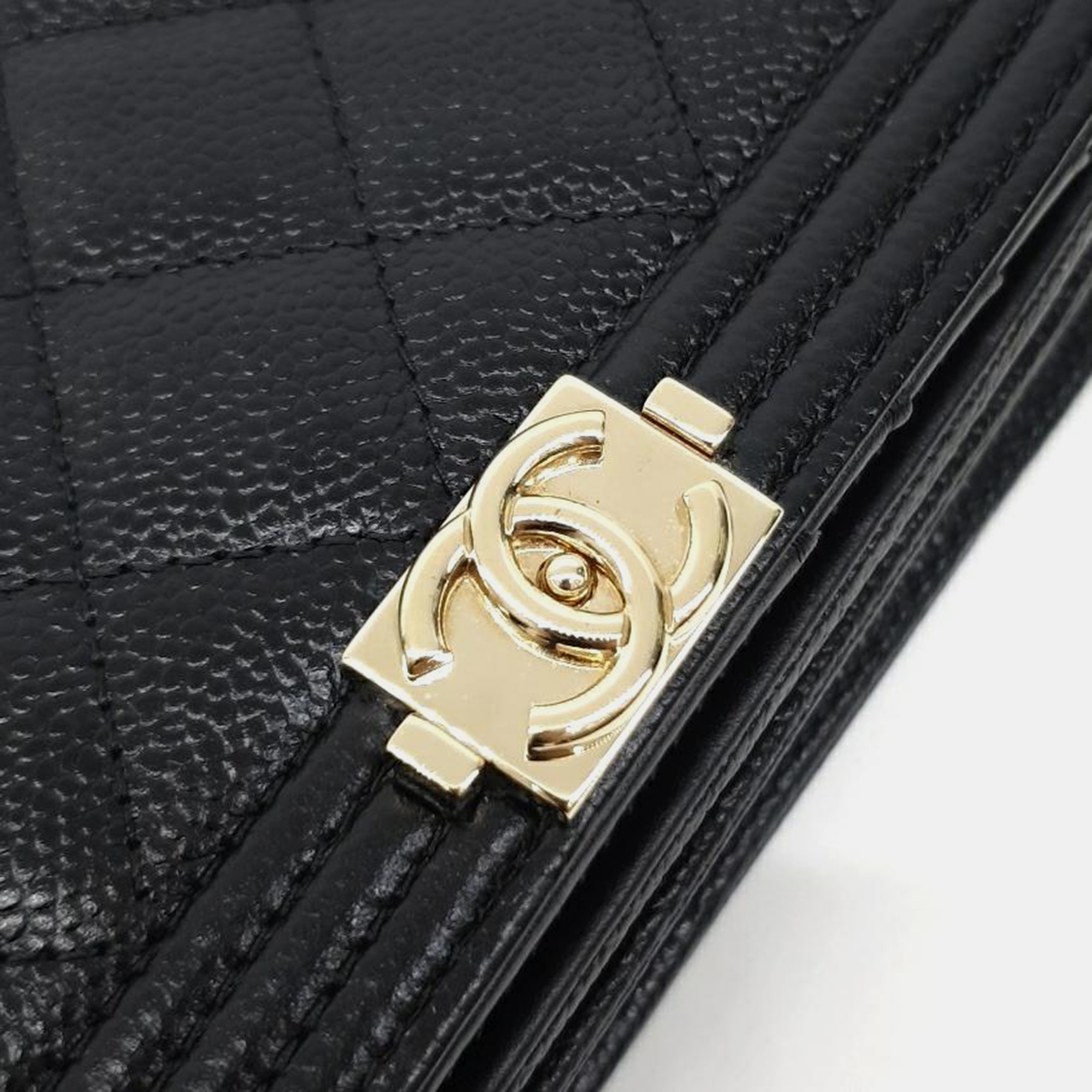 Chanel Caviar Boy WOC Mini Crossbody Bag