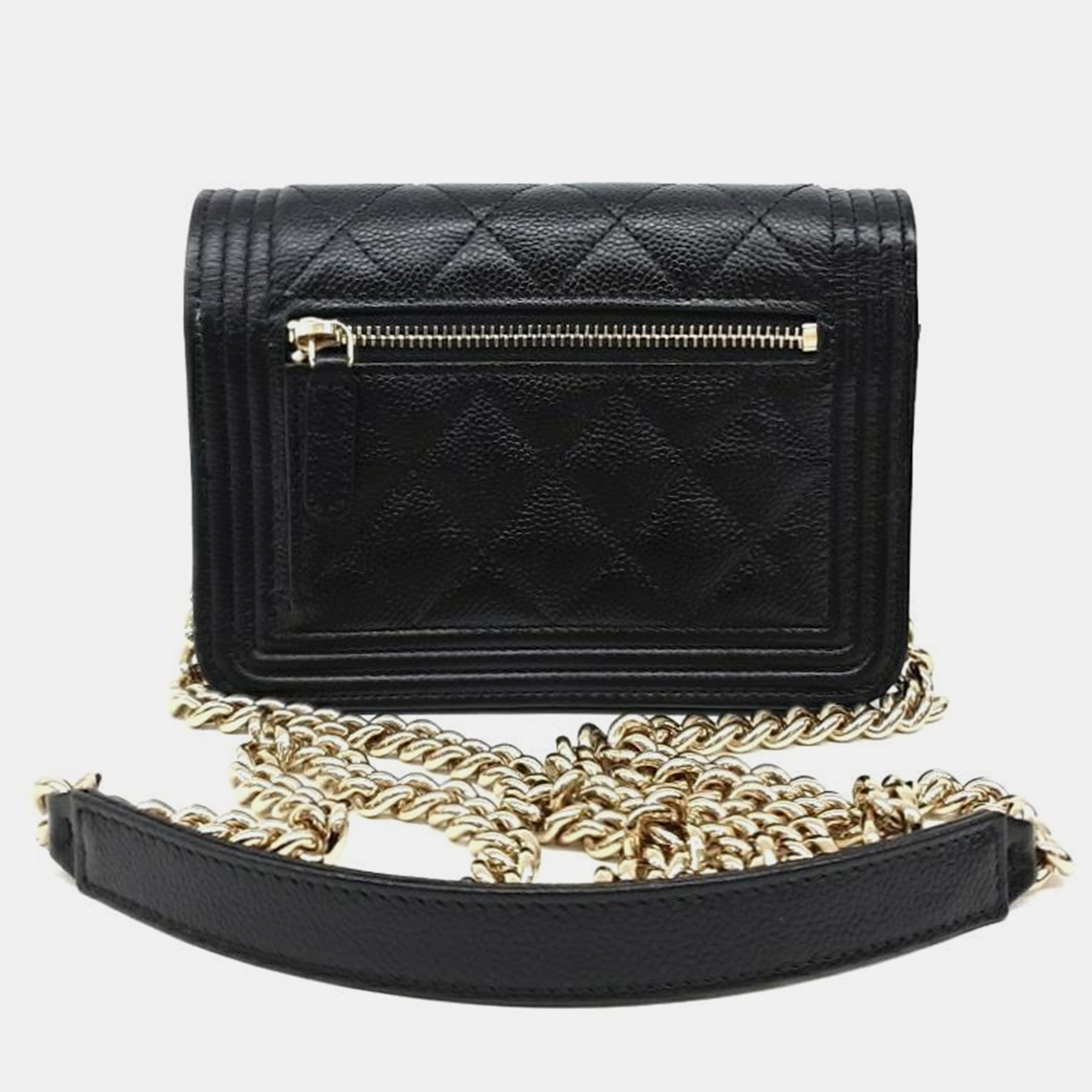 Chanel Caviar Boy WOC Mini Crossbody Bag