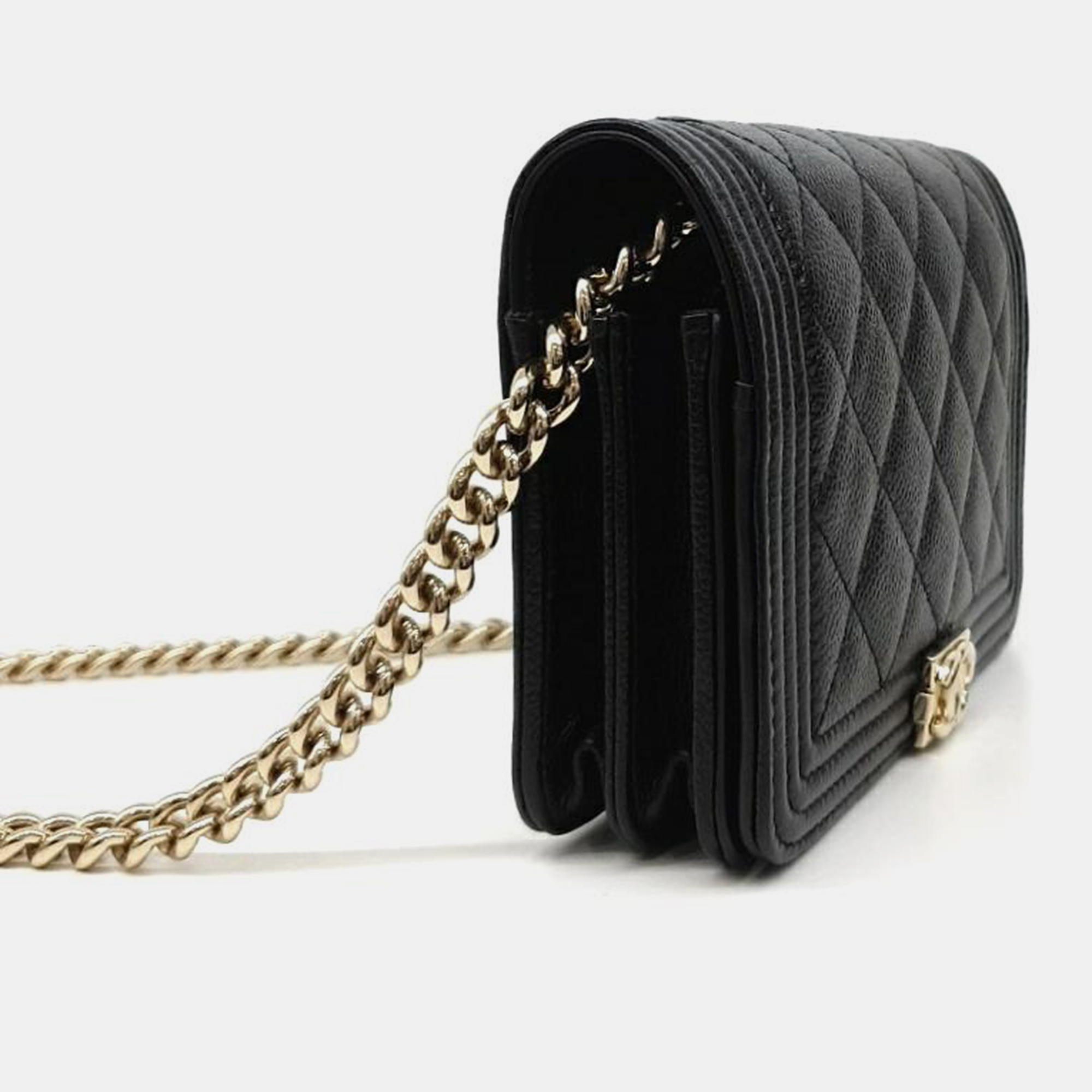 Chanel Caviar Boy WOC Mini Crossbody Bag