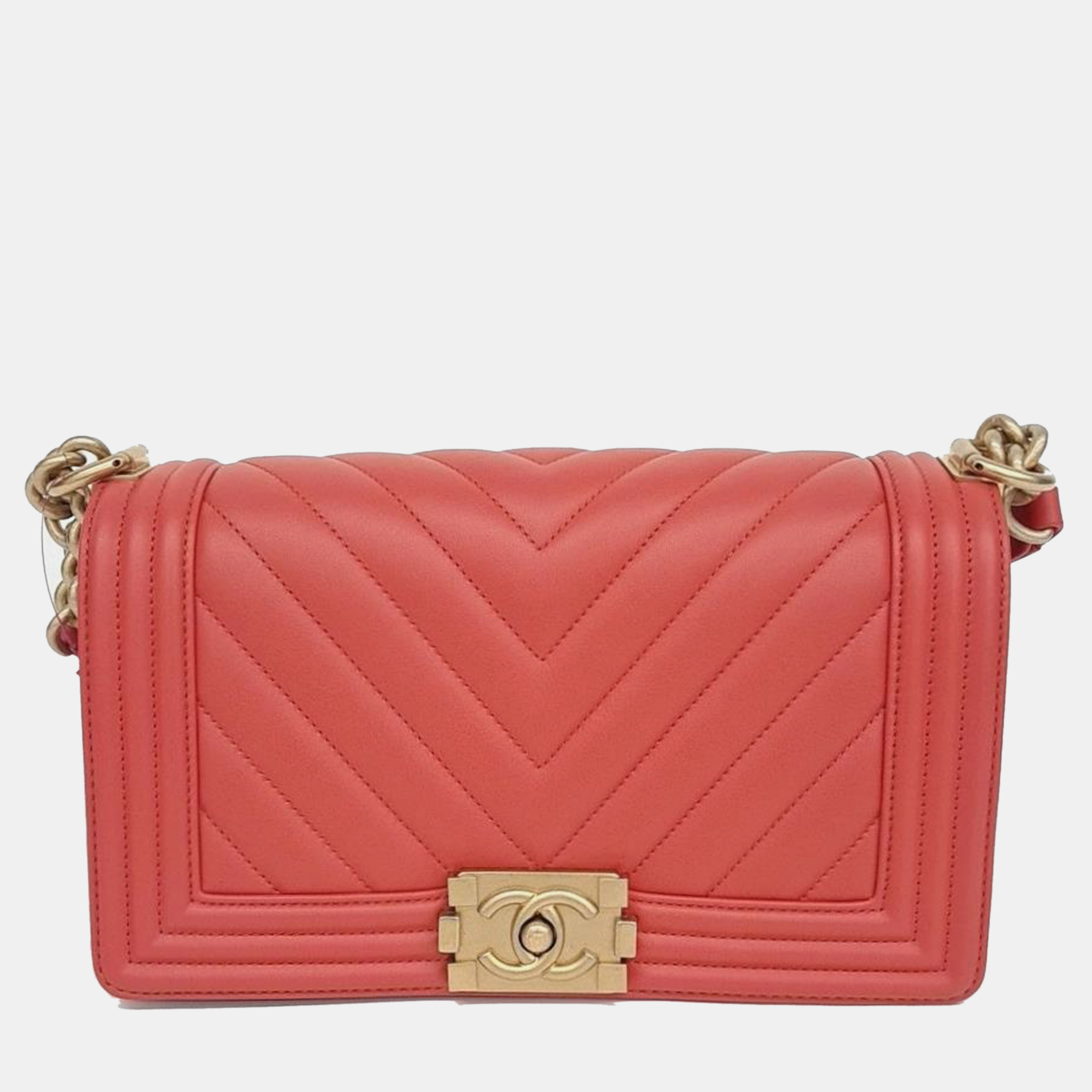 Chanel Chevron Boy Medium Bag