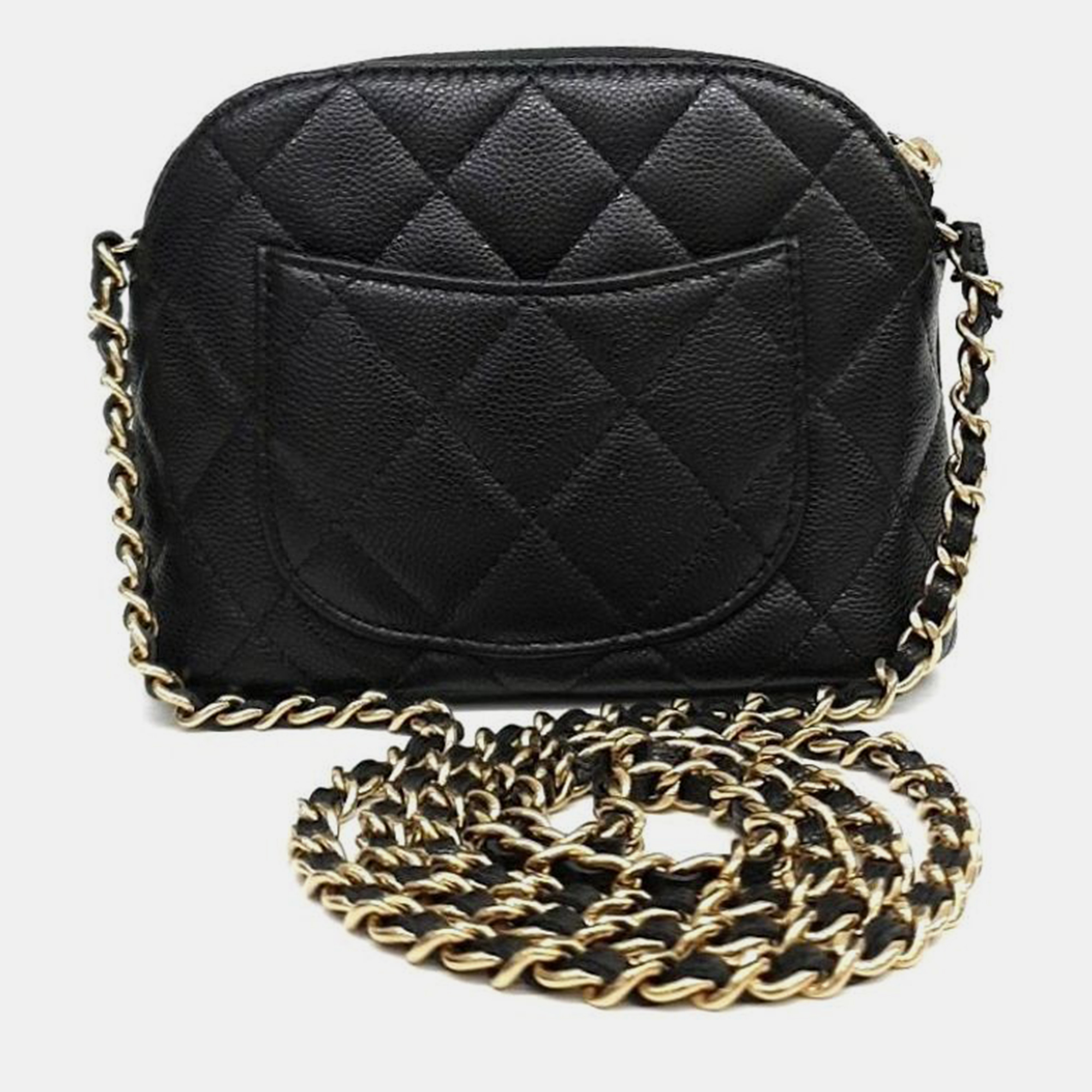 Chanel Caviar Chain Mini Bag