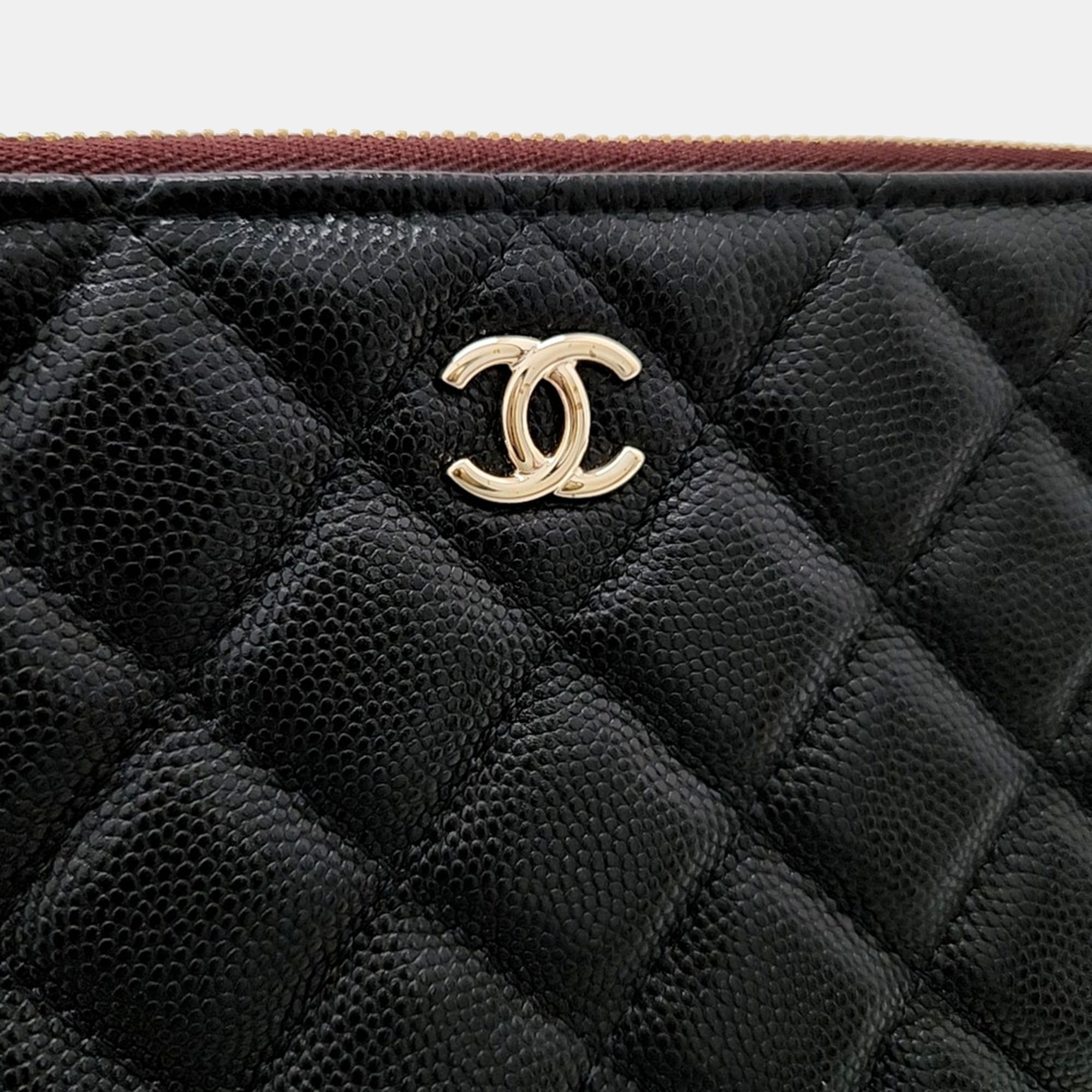 Chanel Caviar Pouch Bag