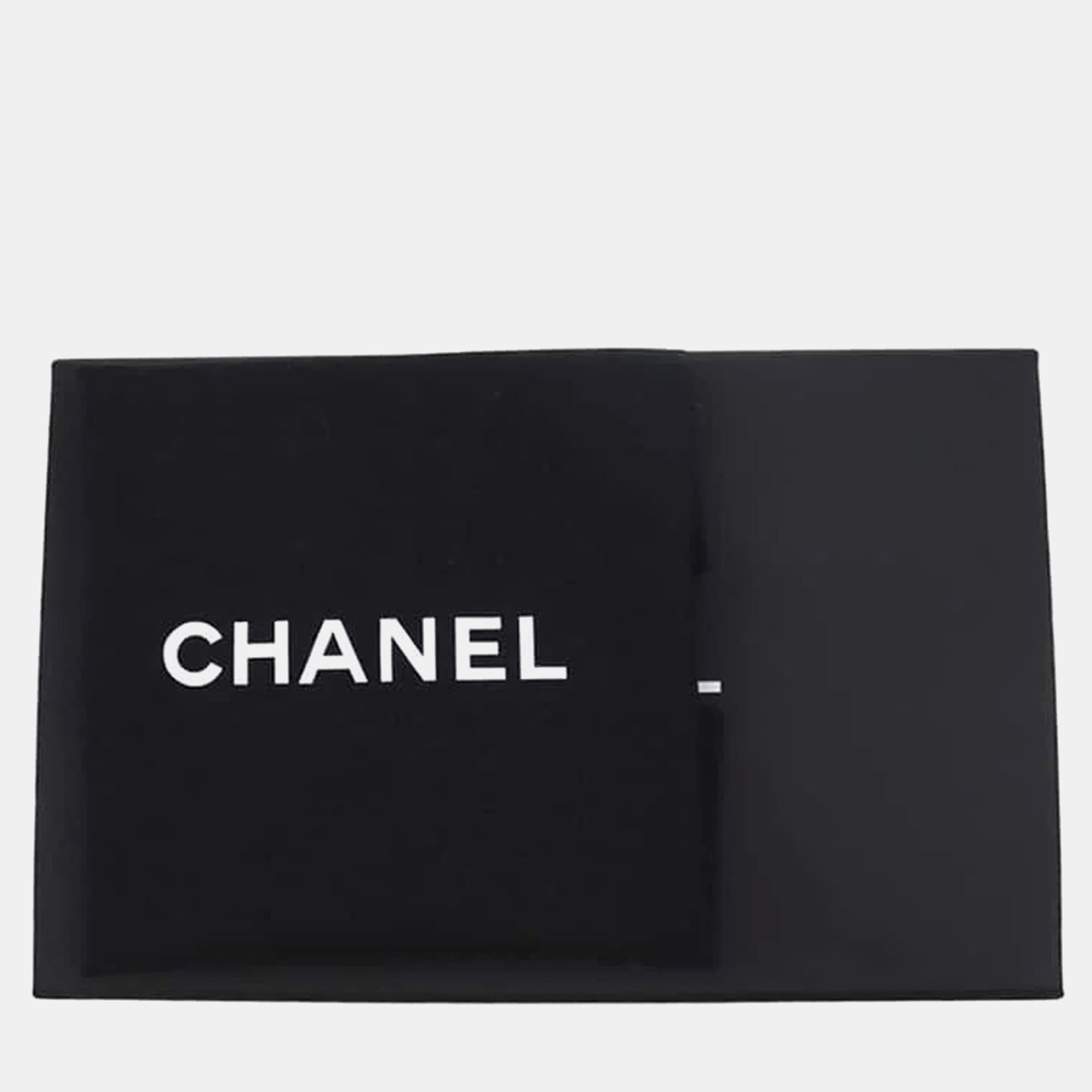 Chanel Black Shiny Lambskin Matelasse Small Shopping Bag