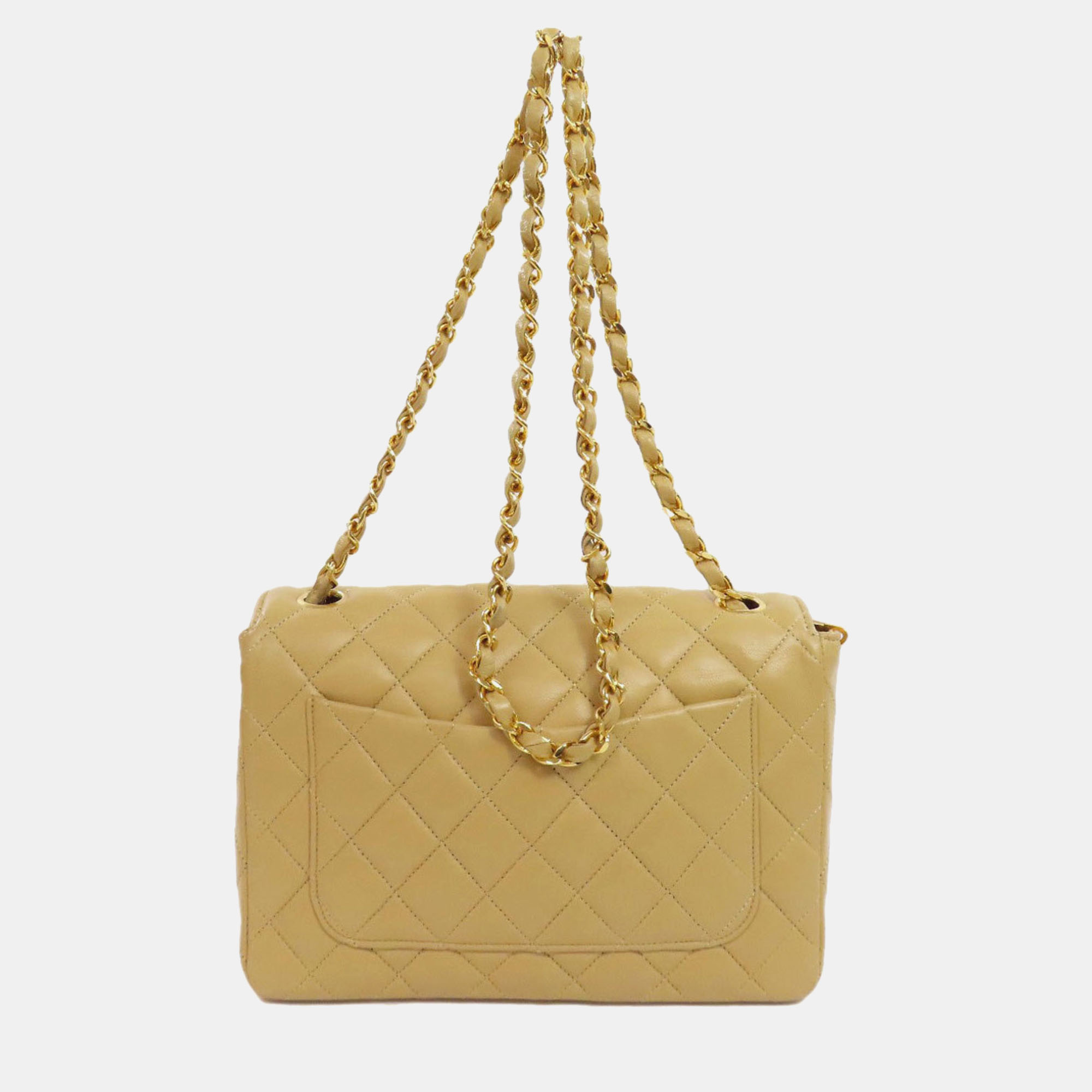 Chanel Lambskin Matelasse Chain Shoulder Bag