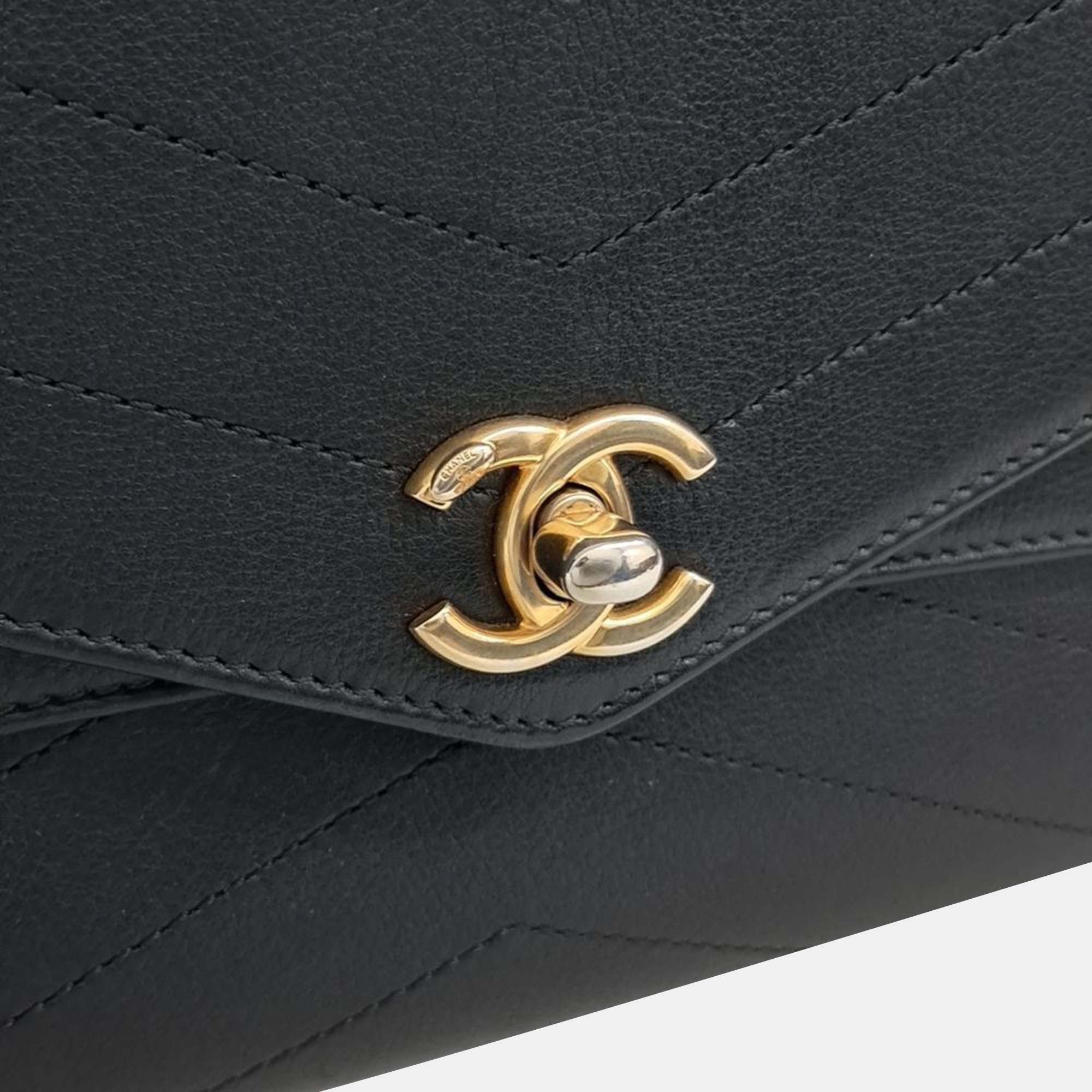 Chanel Chevron Shoulder Bag