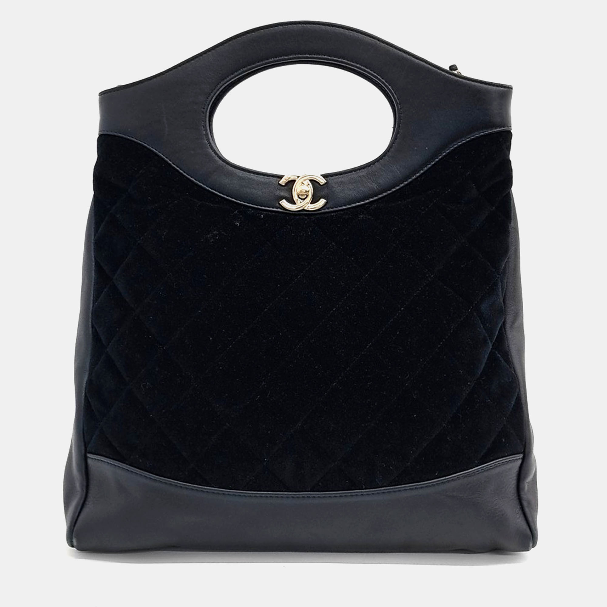 Chanel 31 Velvet Shopping Bag