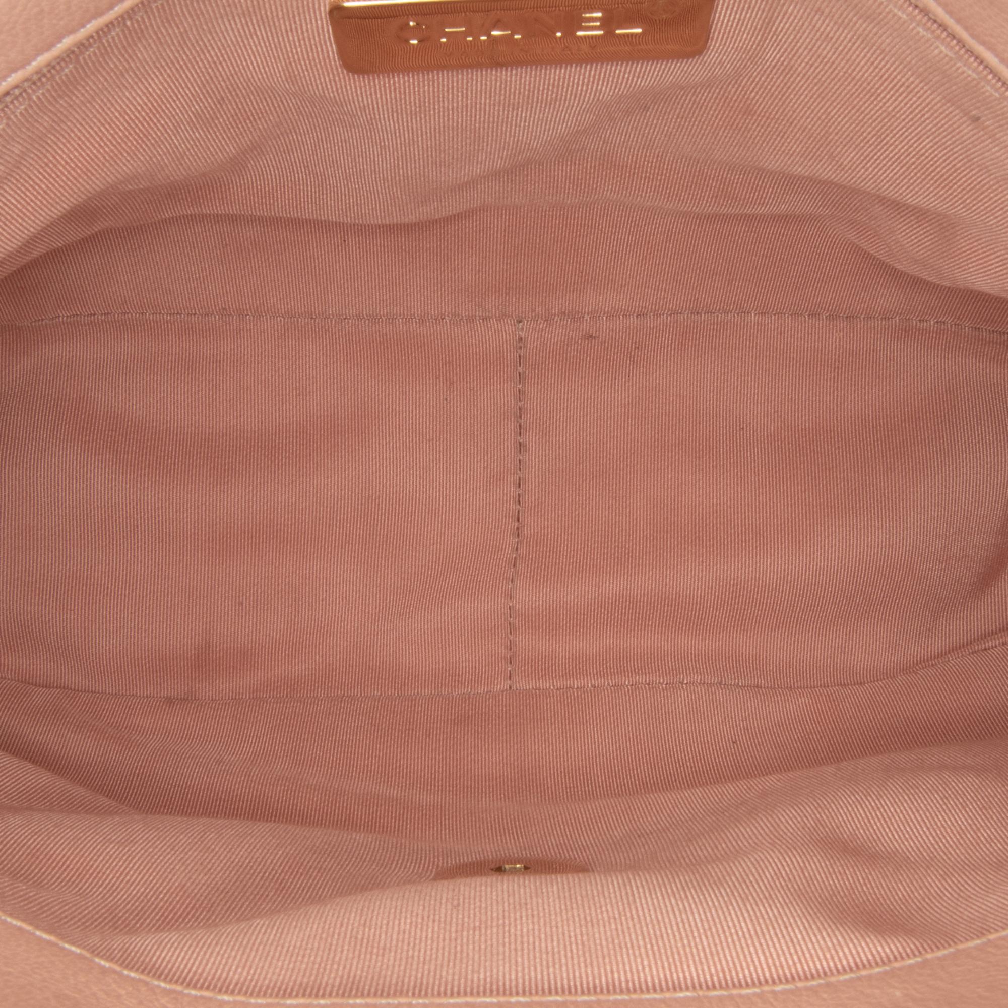 Chanel Pink Medium Lambskin 19 Flap