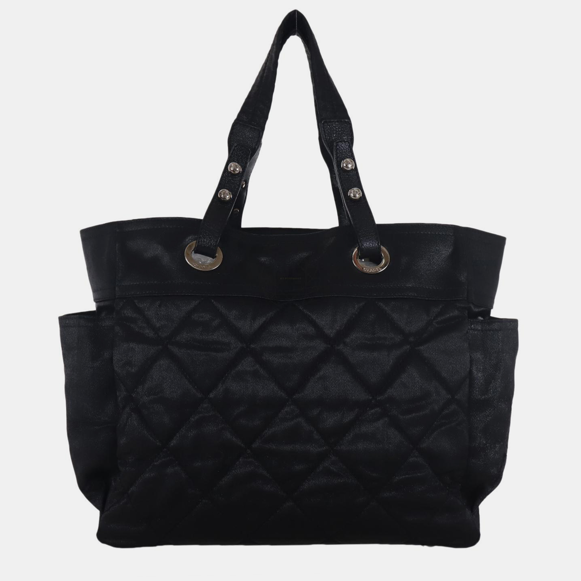 Chanel Medium Paris-Biarritz Quilted Tote Bag