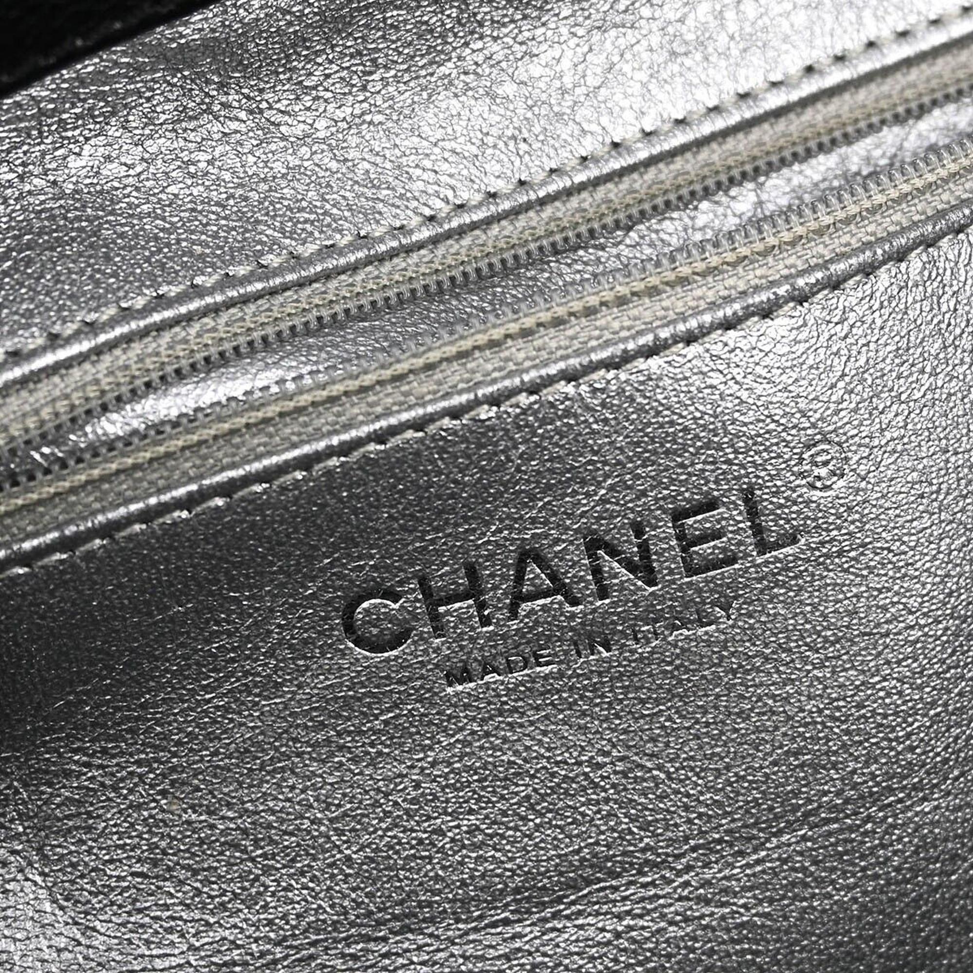 Chanel Black Calfskin Luxury Tote Bag