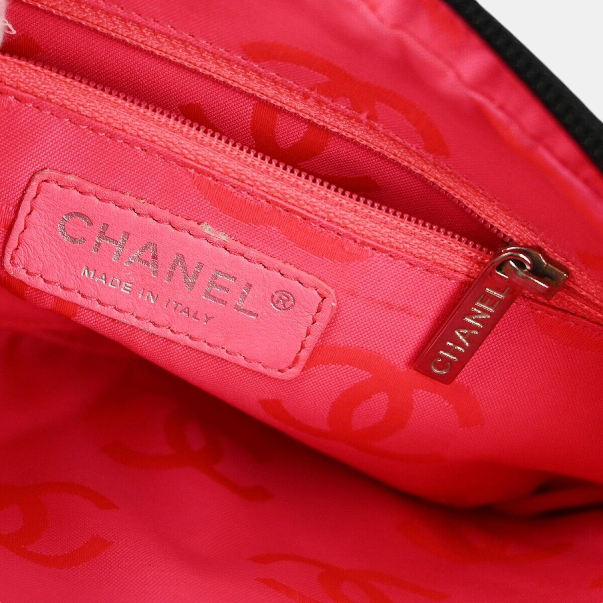 Chanel Black Calfskin Cambon Ligne Handbag