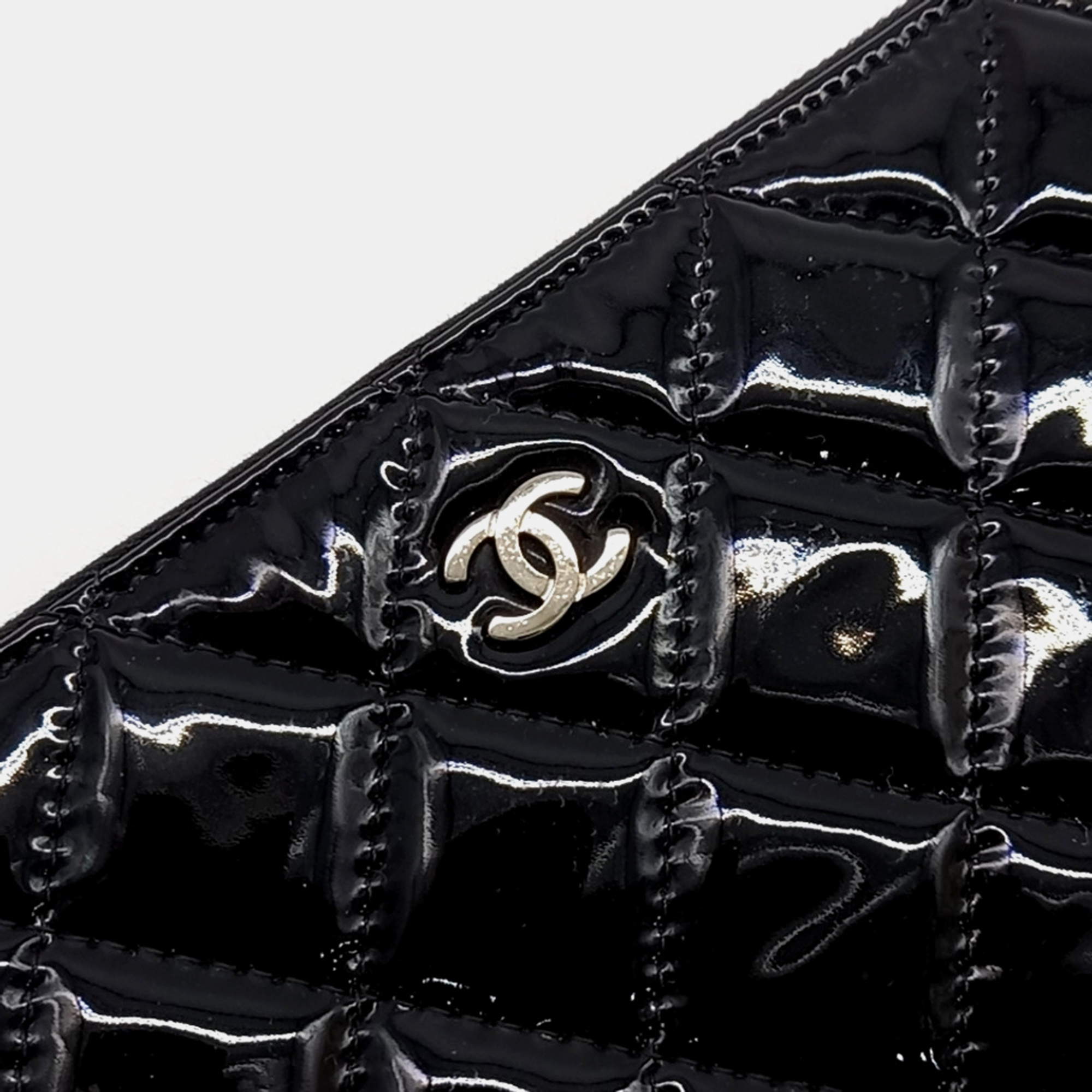 Chanel Patent Large Clutch