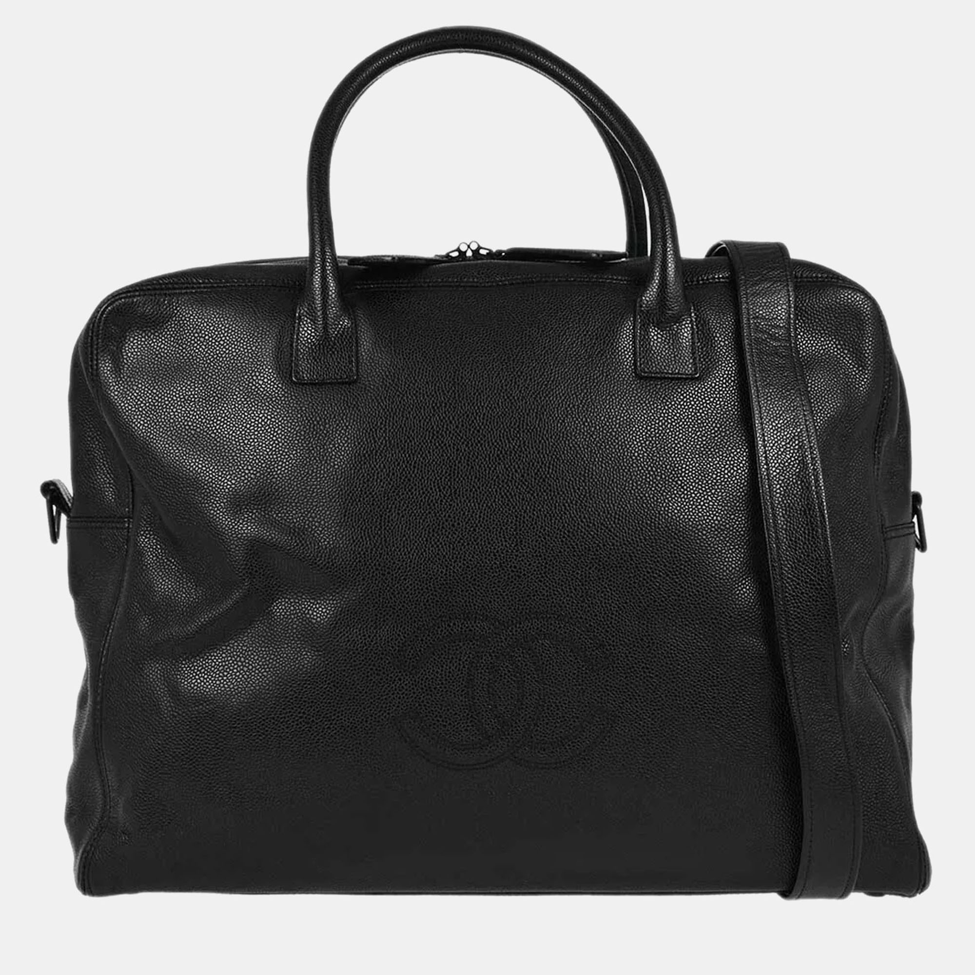 Chanel Black Calfskin Handbag