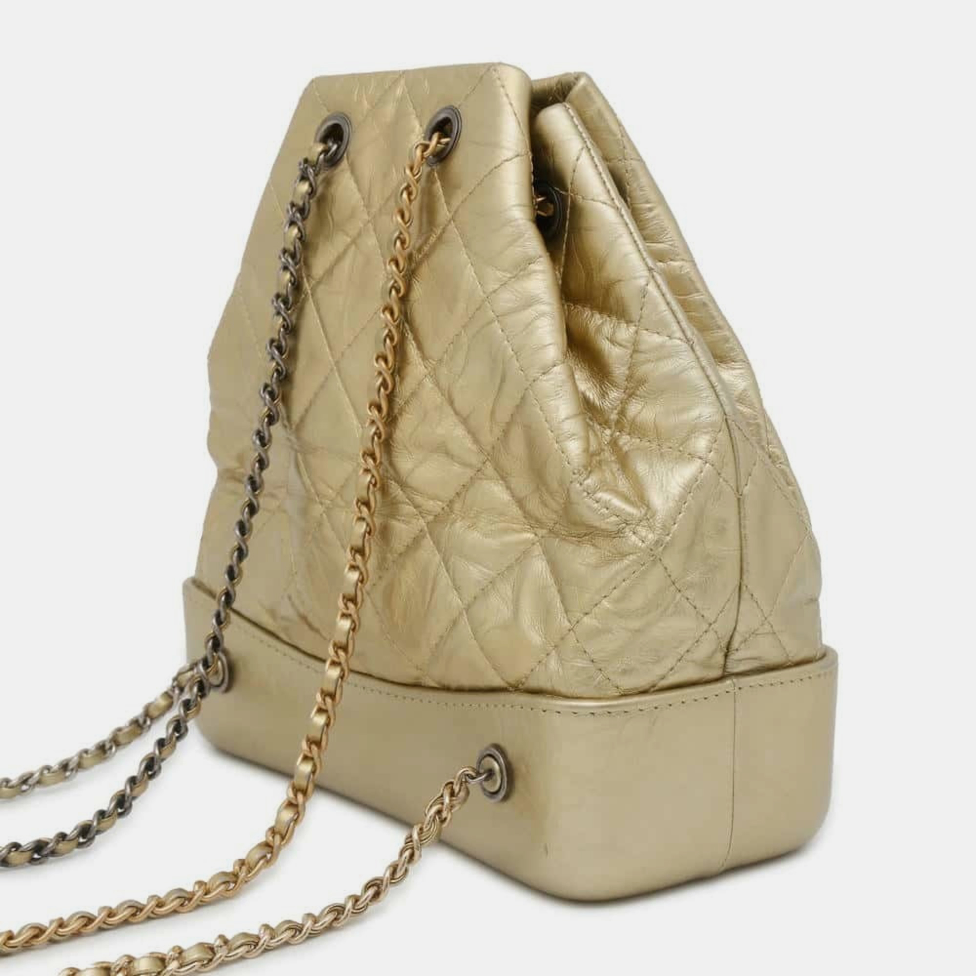 Chanel Gabrielle De Small Coco Mark Matelasse Backpack