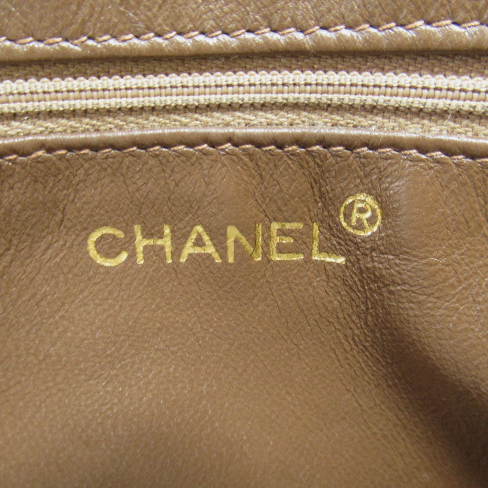 Chanel Lambskin (sheepskin) Beige Tassel Bag