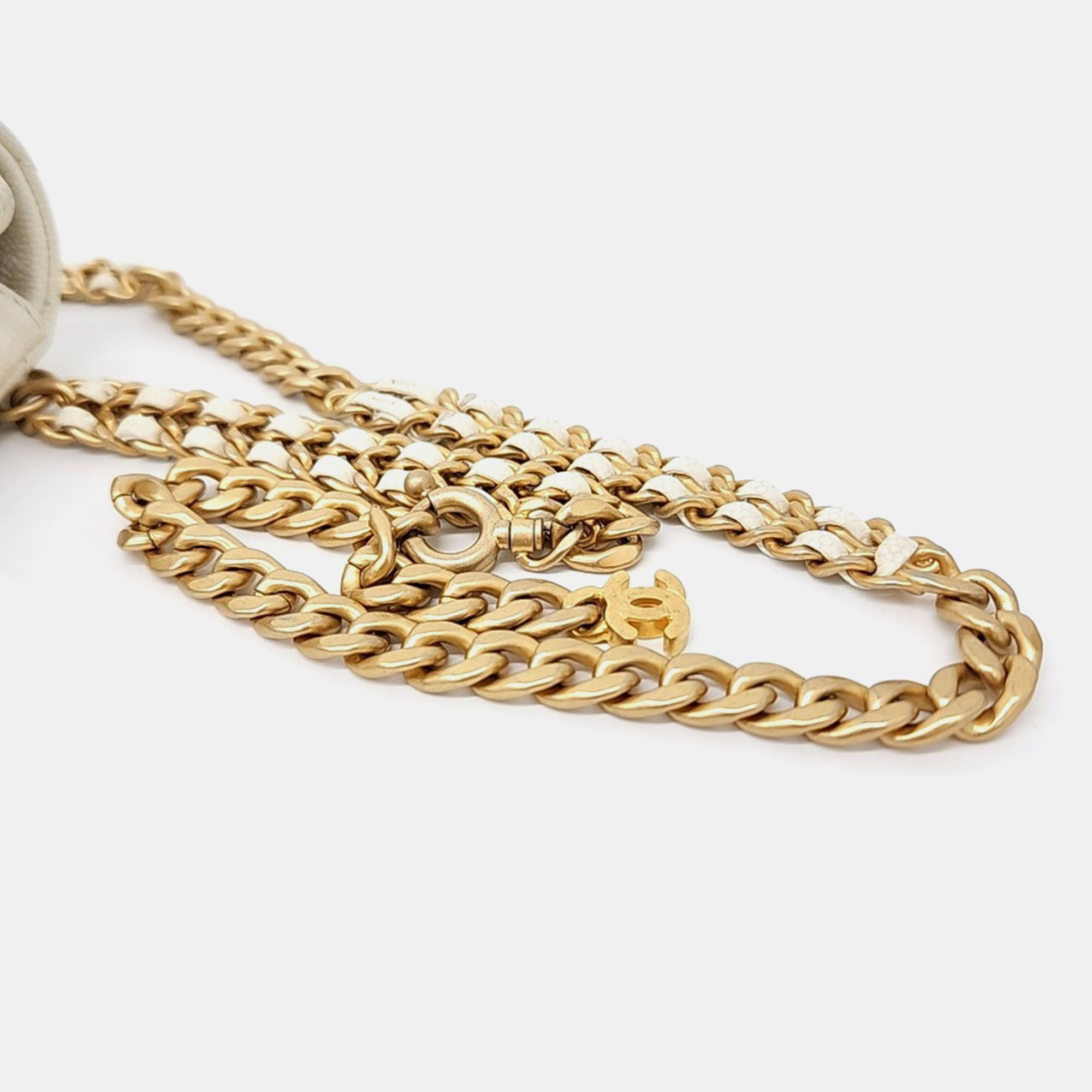 Chanel Caviar Chain Belt Bag