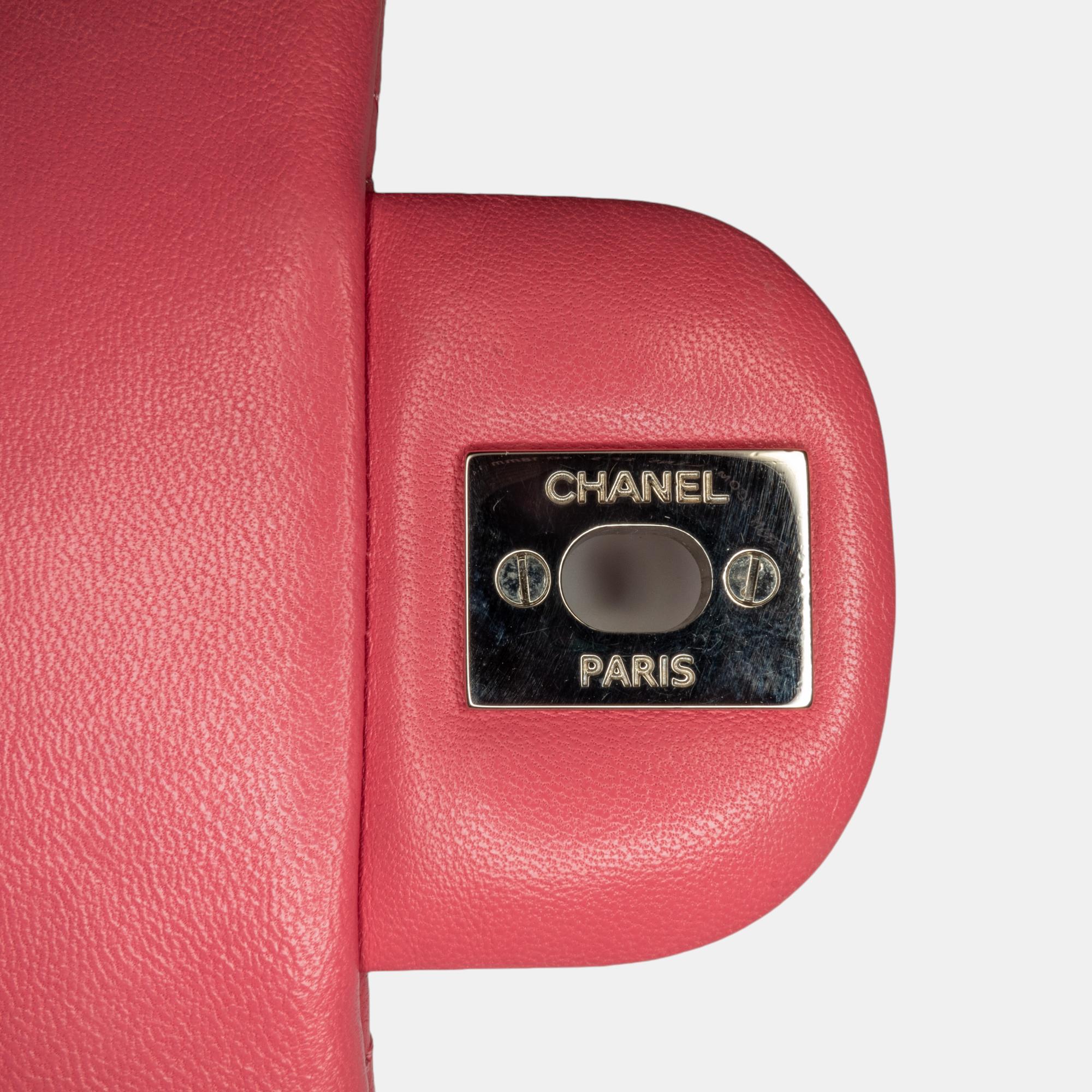 Chanel Mini Square Classic Lambskin Single Flap