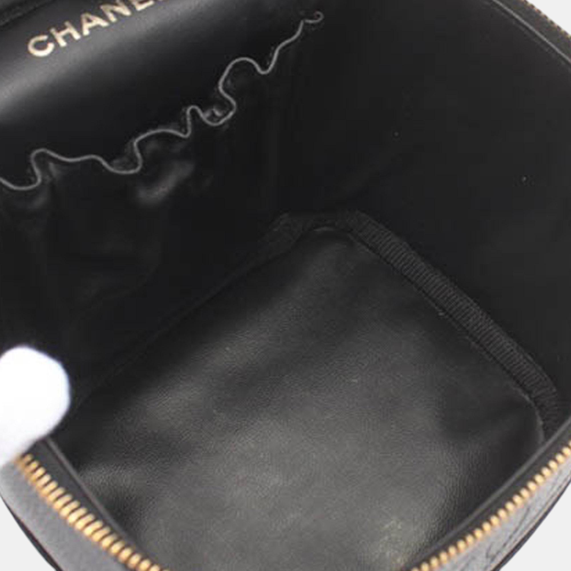 Chanel CC Caviar Vanity Case