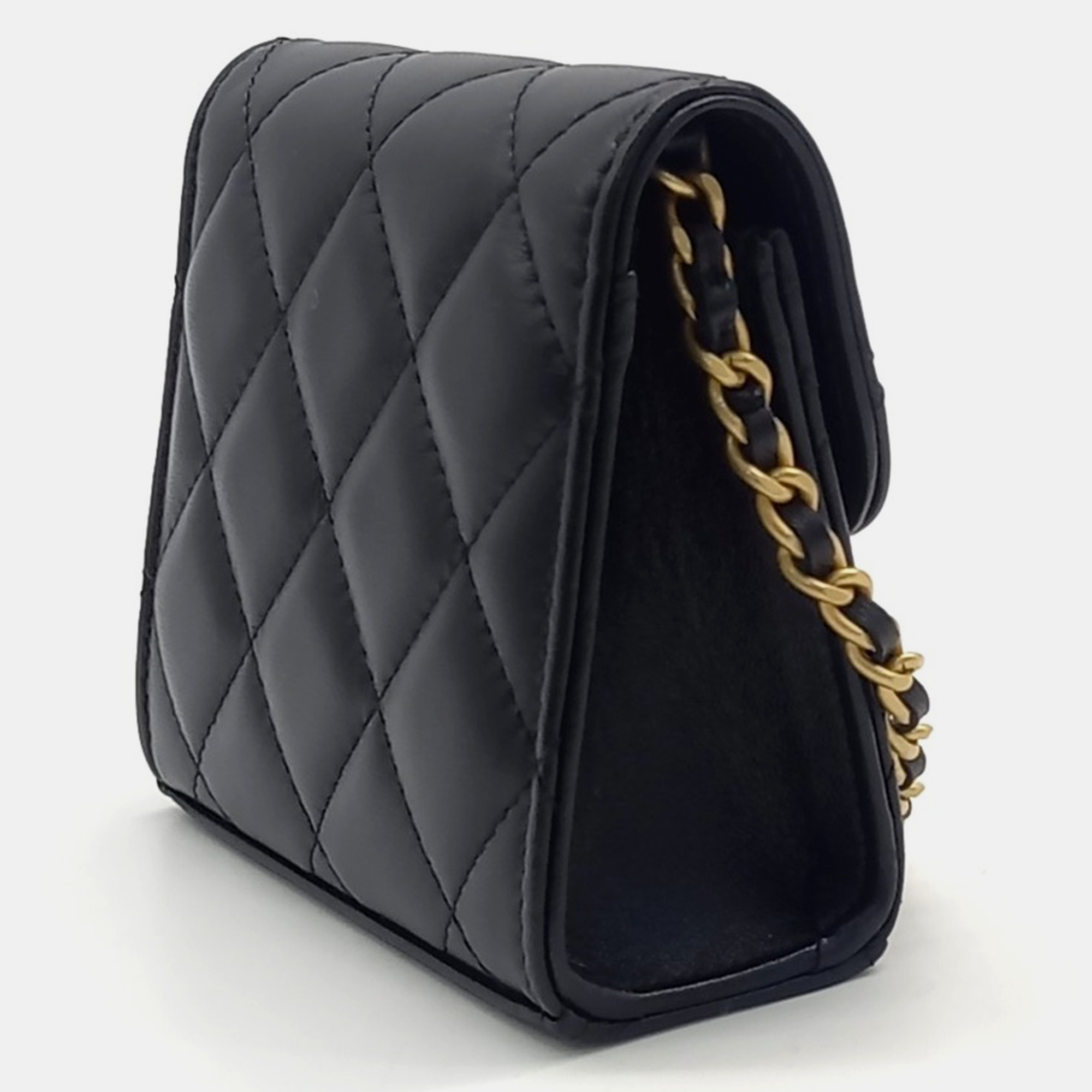 Chanel Mini Heart Chain Crossbody Bag