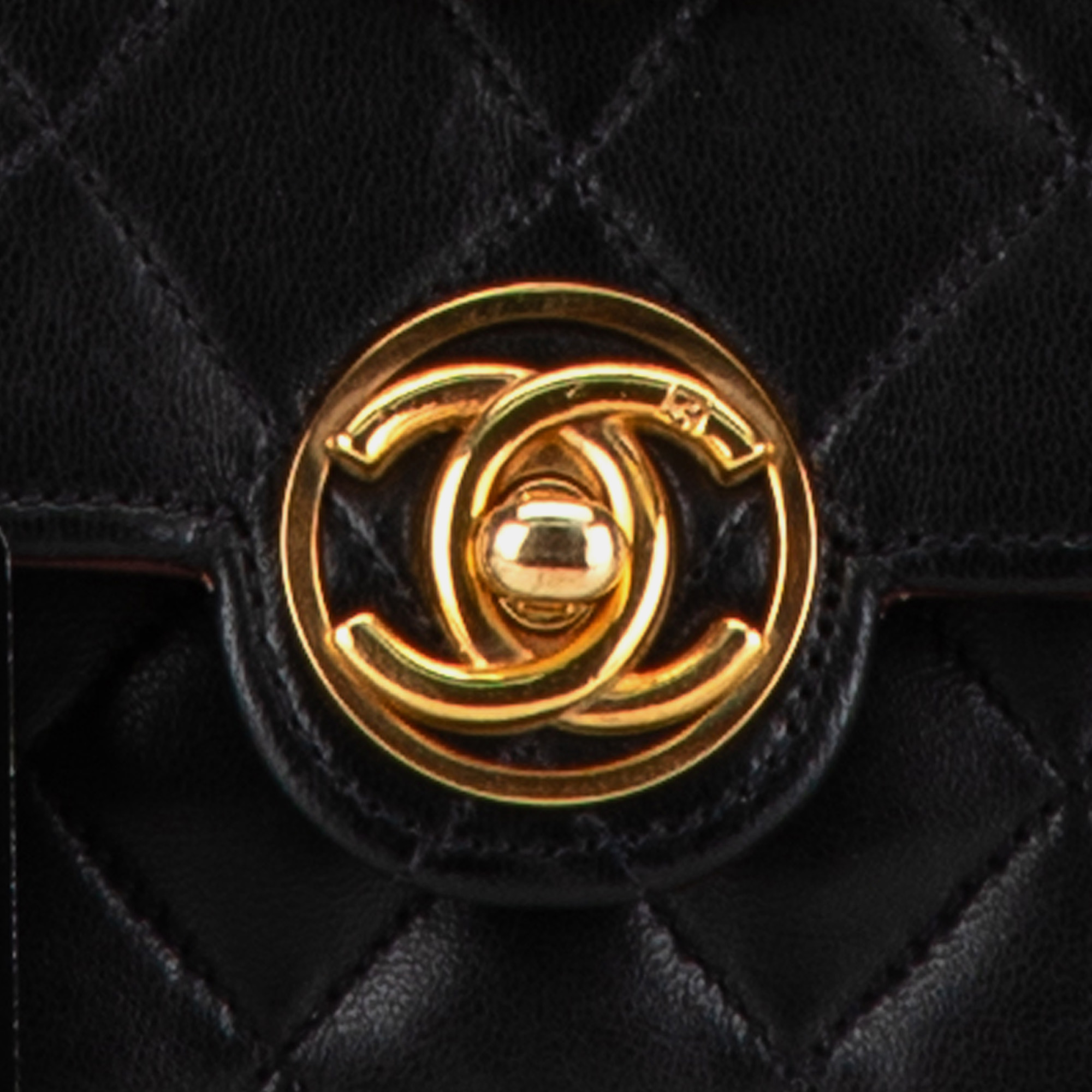 Chanel Mini Quilted Lambskin CC Single Flap