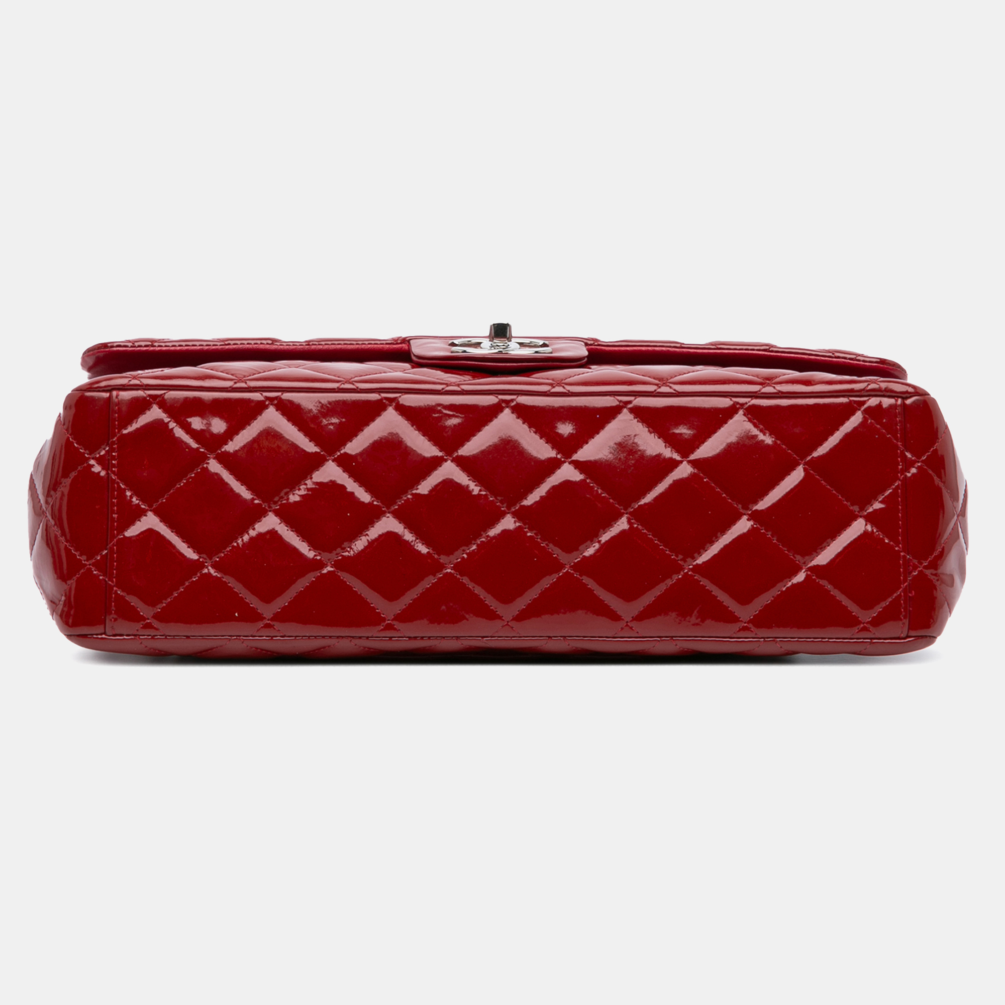 Chanel Maxi Classic Patent Double Flap