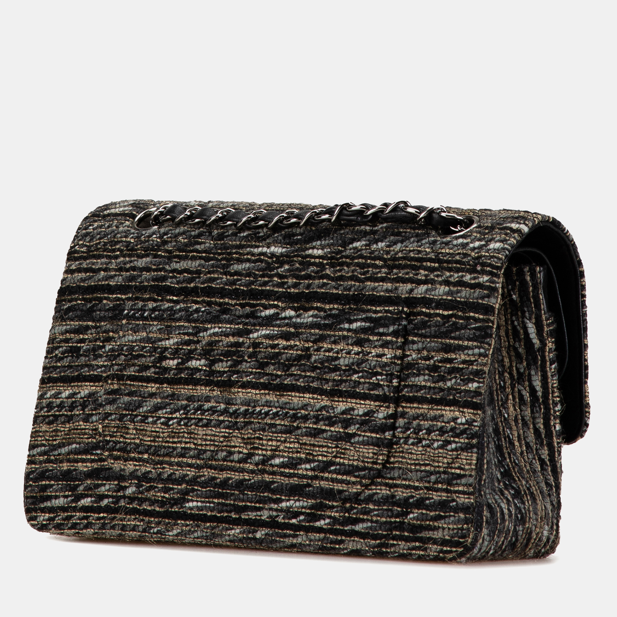 Chanel Medium Classic Tweed Double Flap