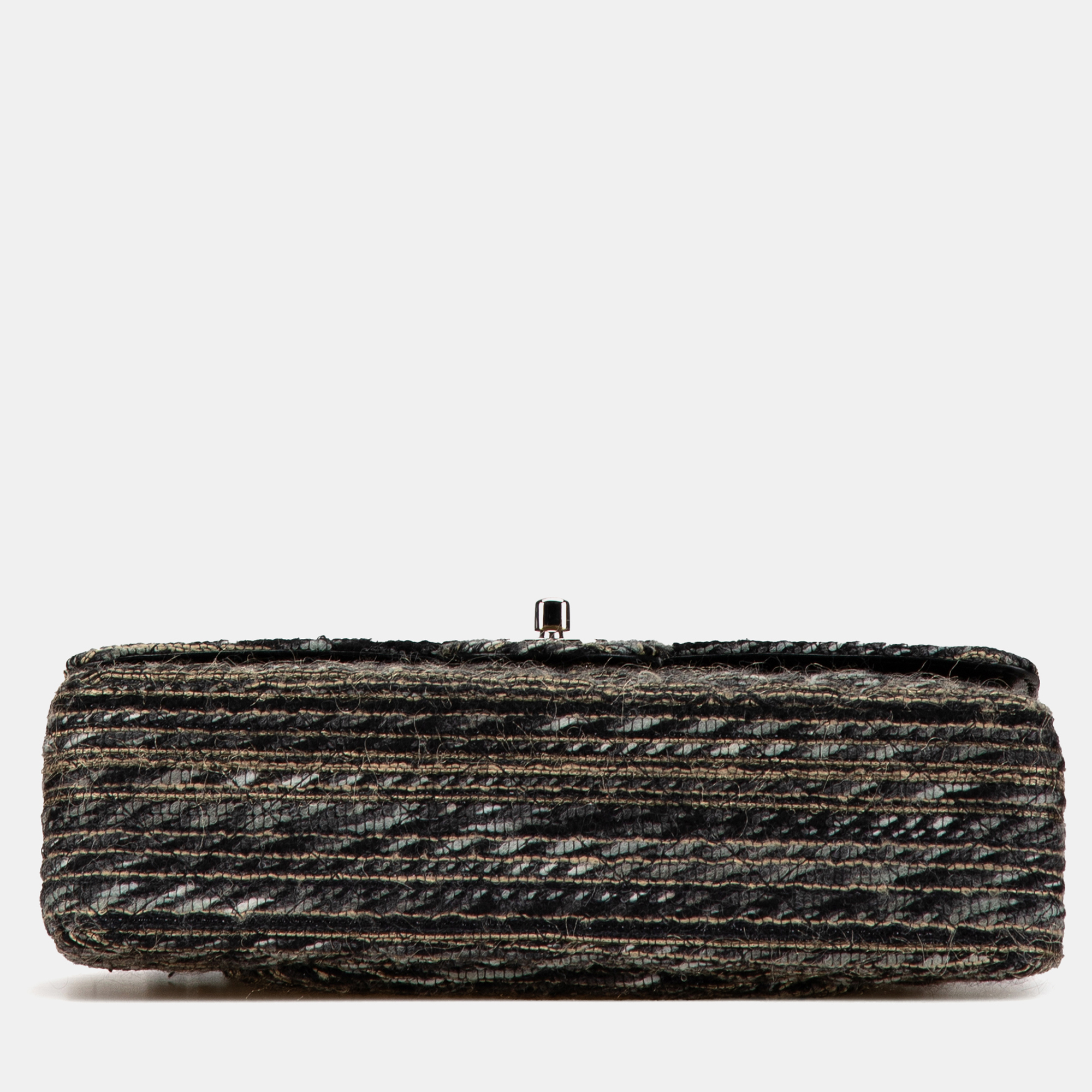 Chanel Medium Classic Tweed Double Flap