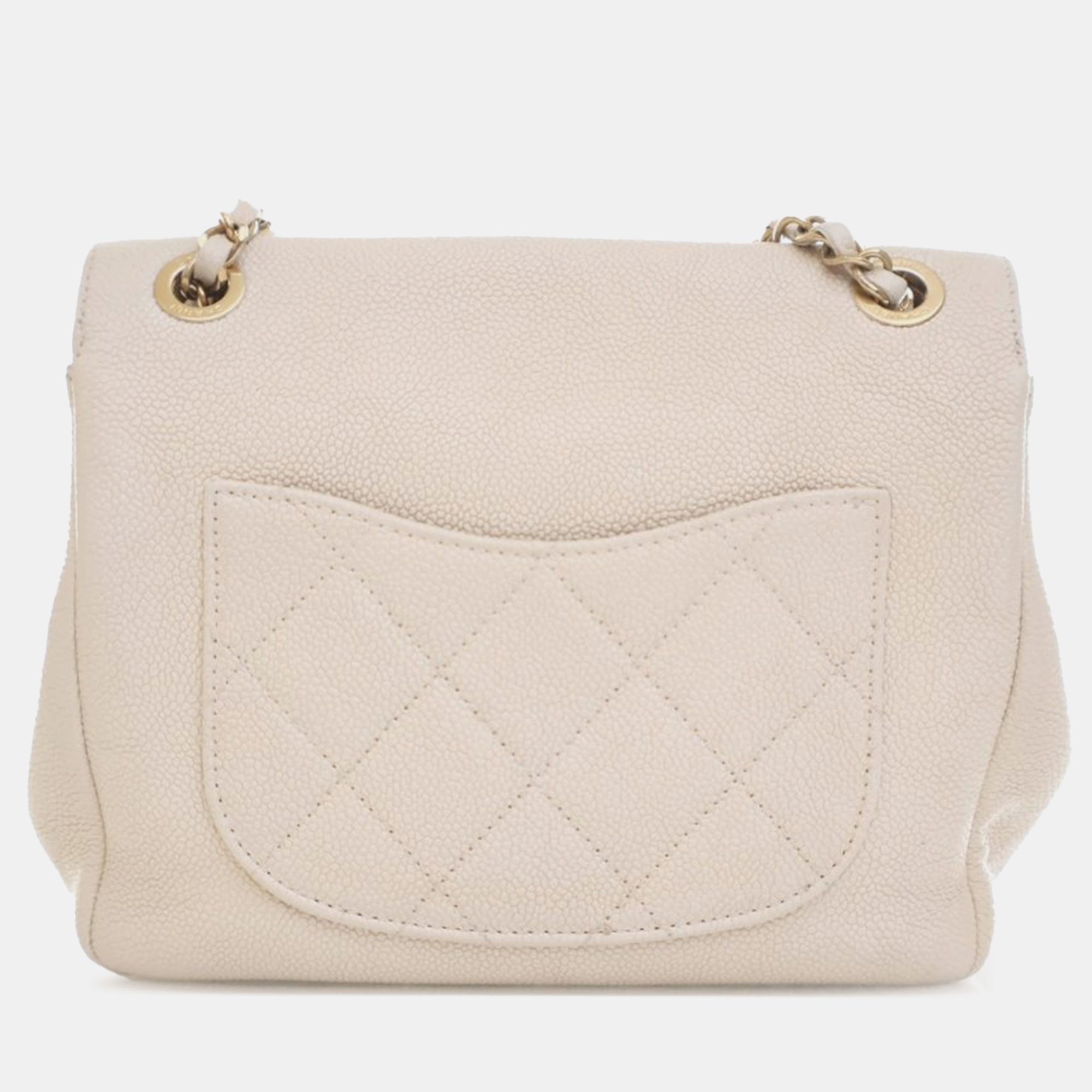 Chanel Caviar Business Affinity Messenger Flap