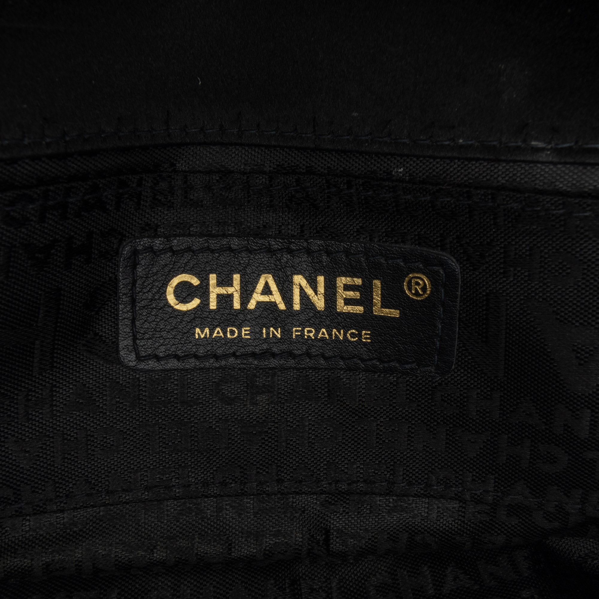 Chanel Black Fabric And Satin Chanel Mini Choco Bar Quilted Satin Camellia Flap