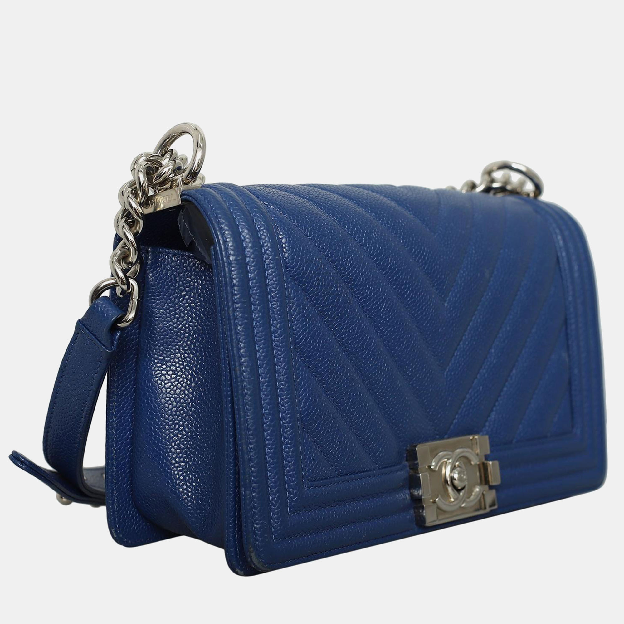 Chanel Chevron Medium Boy Bag