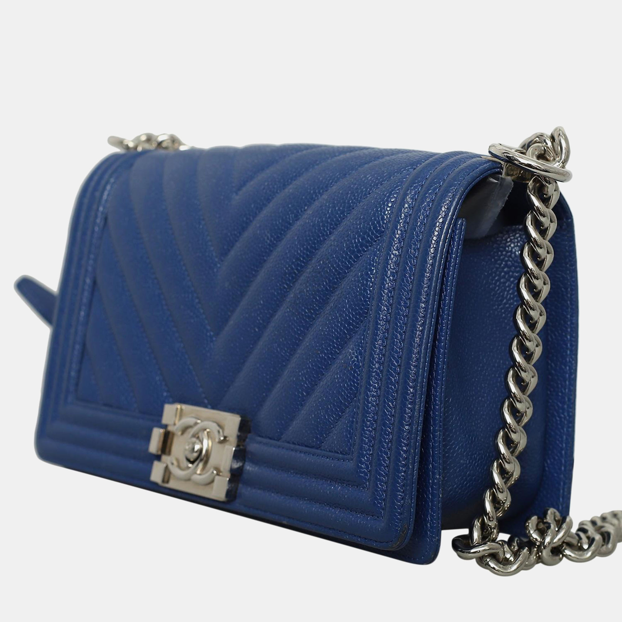 Chanel Chevron Medium Boy Bag