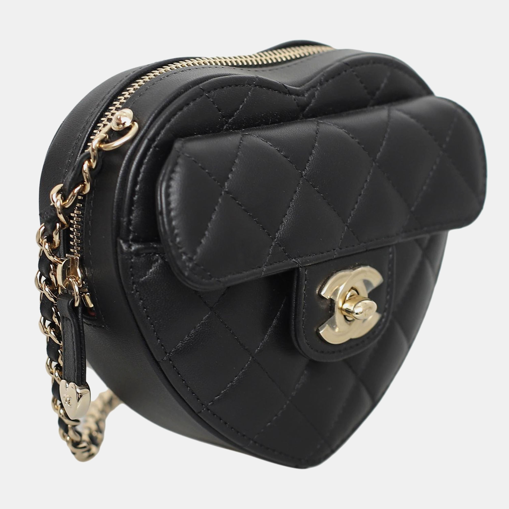 Chanel Small Love Heart Crossbody Bag