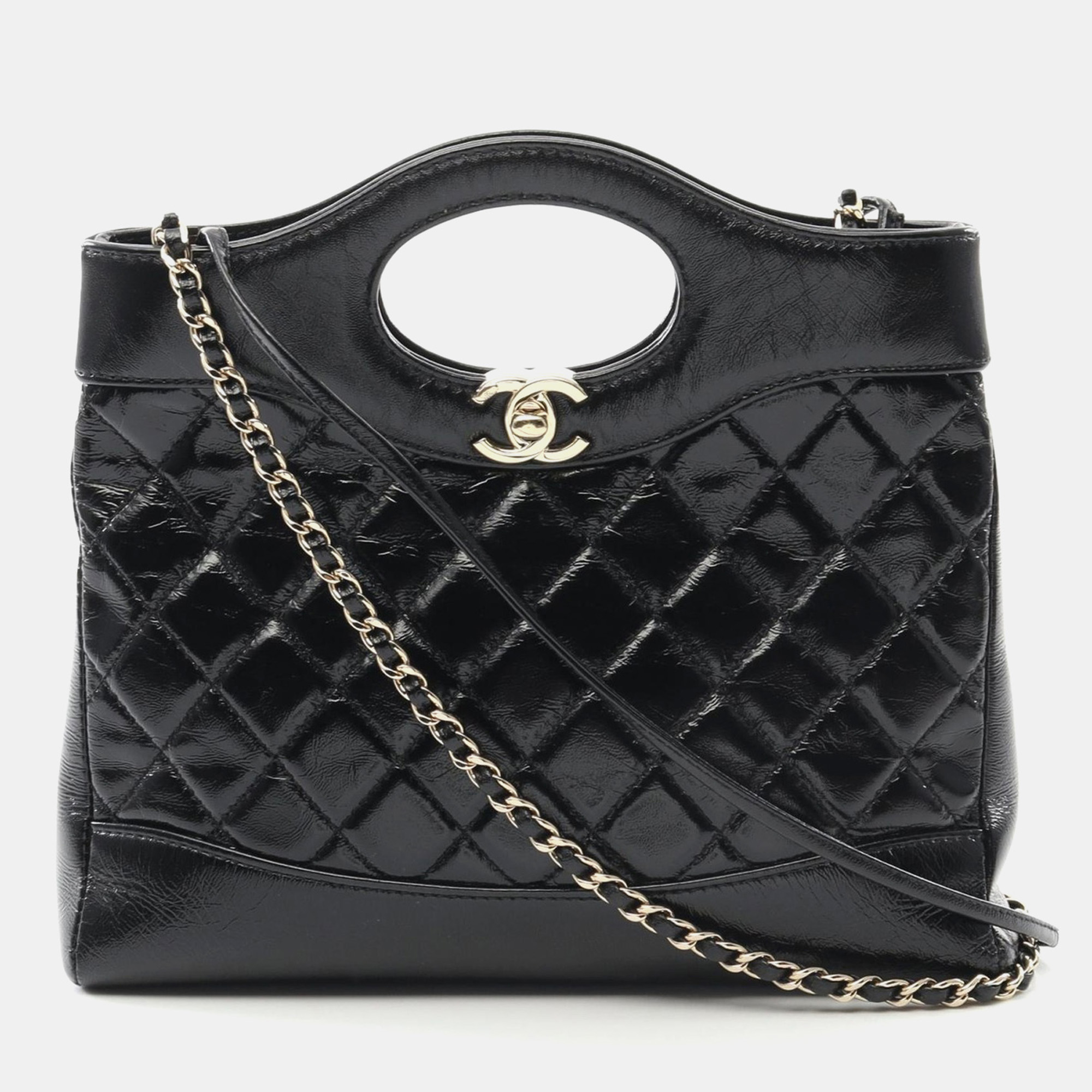 Chanel Chanel 31 Chain Shoulder Crossbody Bag Leather Black Ghw
Chanel Chanel 31 Chain Shoulder Crossbody Bag Leather Black Ghw