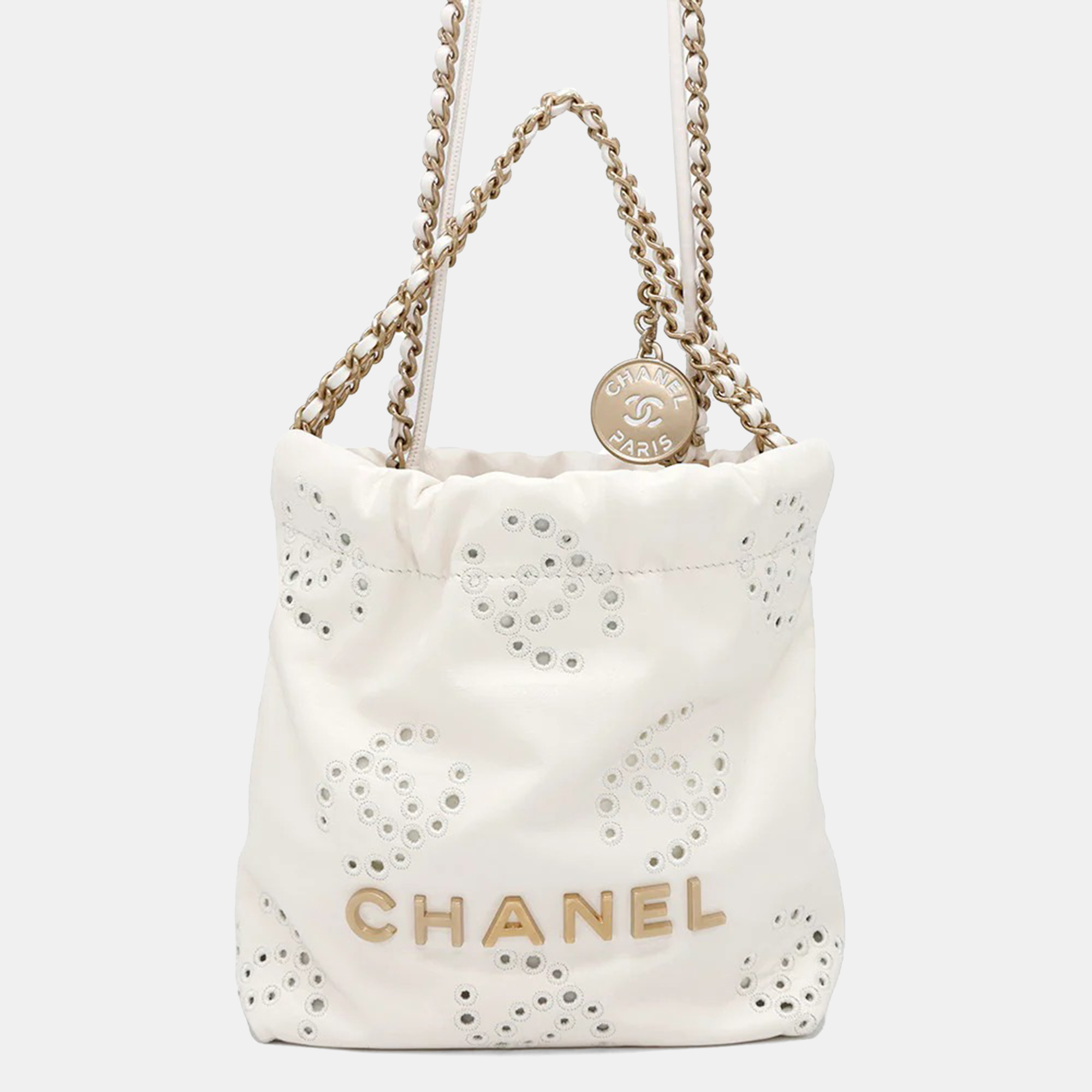 Chanel Chanel22 Chain shoulder Bag Spring/Summer 2025 White Shiny Calf Leather
Chanel Chanel22 Chain shoulder Bag Spring/Summer 2025 White Shiny Calf Leather
