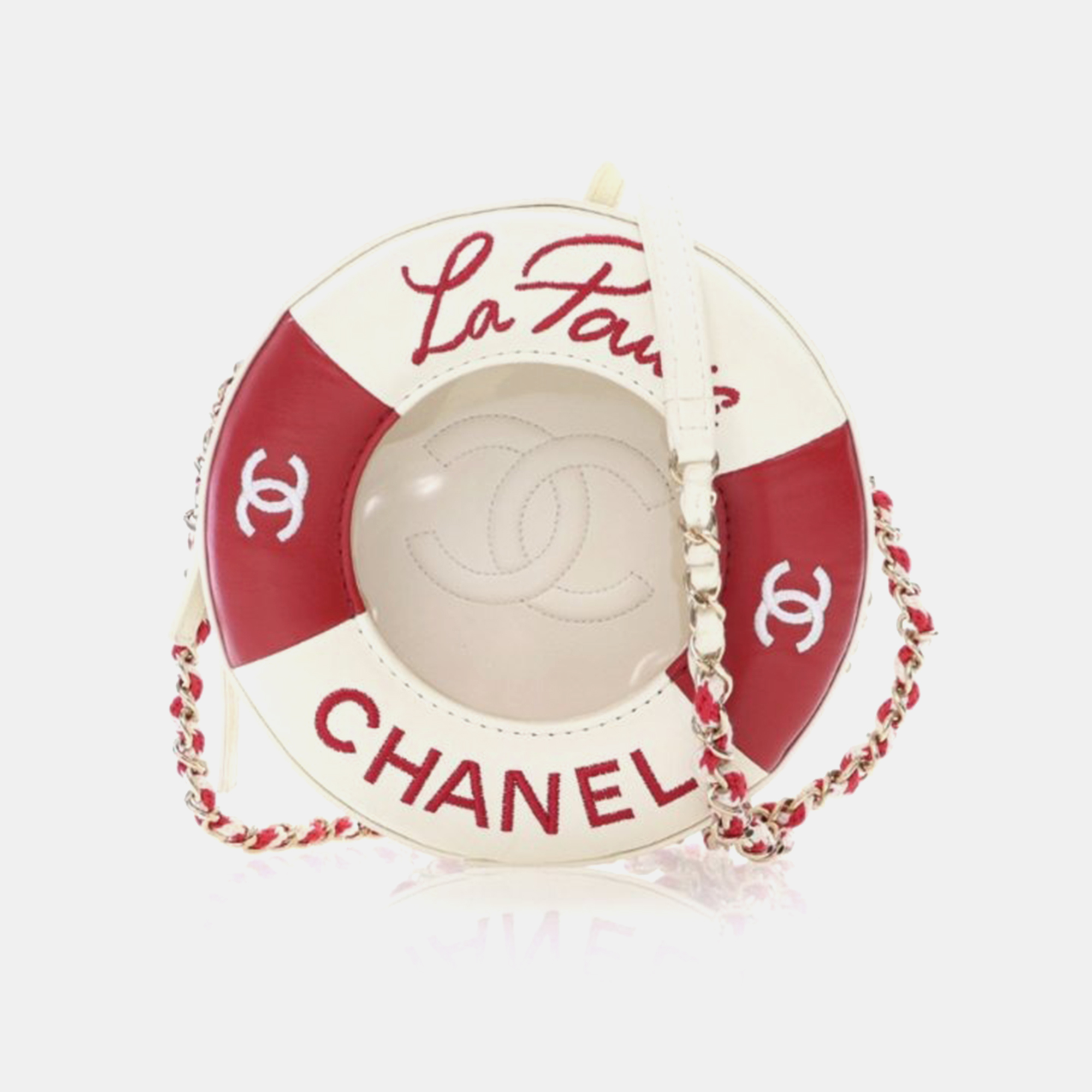 Coco Lifesaver Round Lambskin Crossbody Bag - Chanel - Modalova
