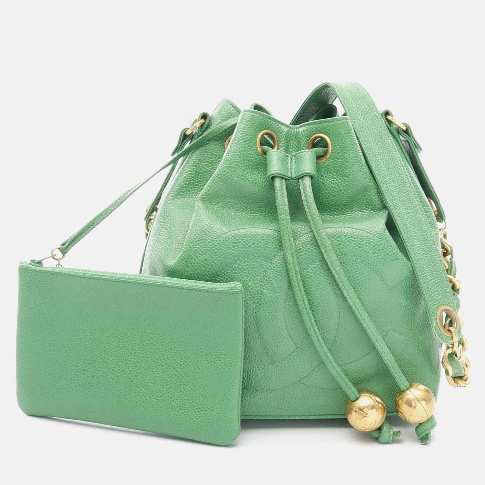 Coco Mark Calfskin Shoulder Bag - Chanel - Modalova