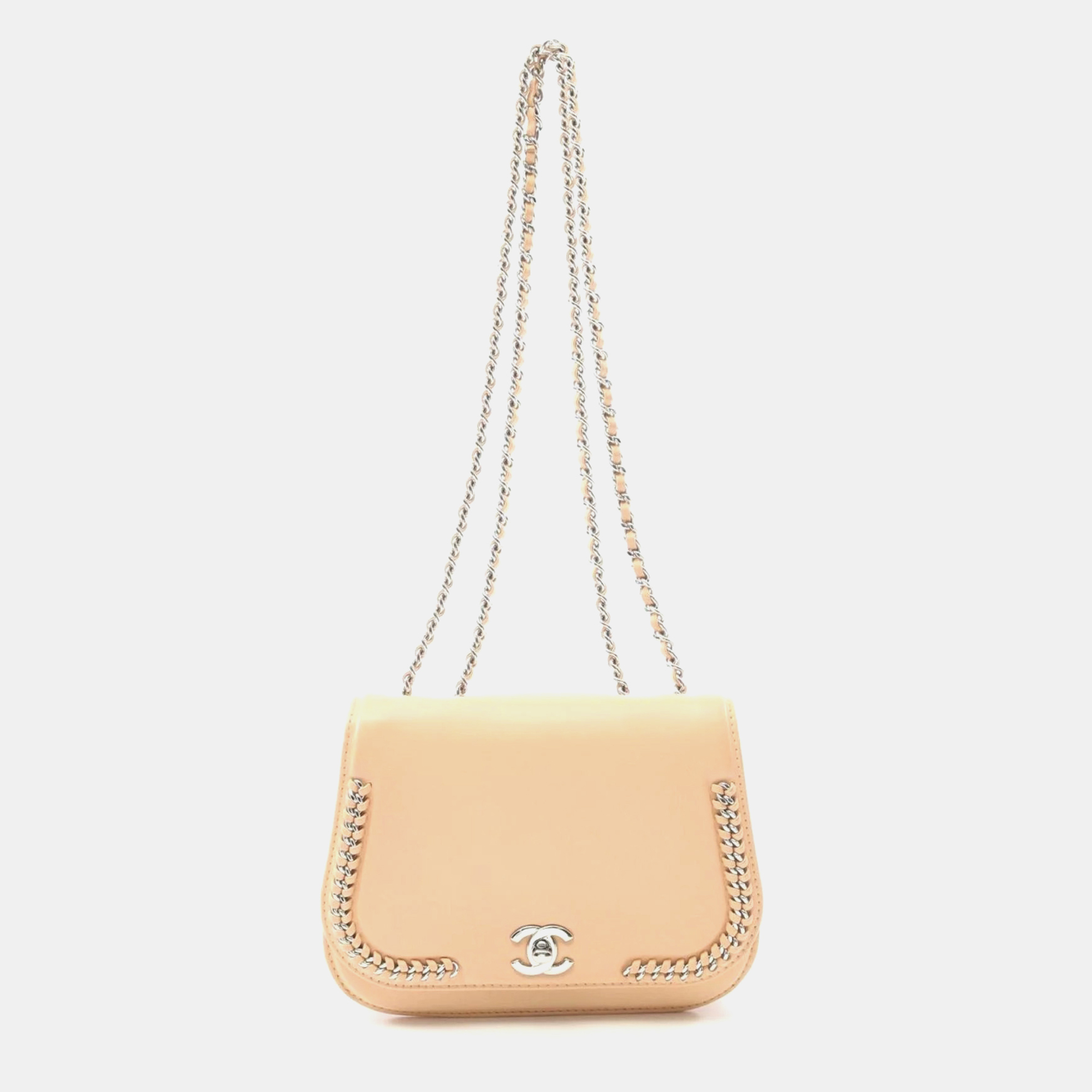 Coco Mark Leather Shoulder Bag - Chanel - Modalova